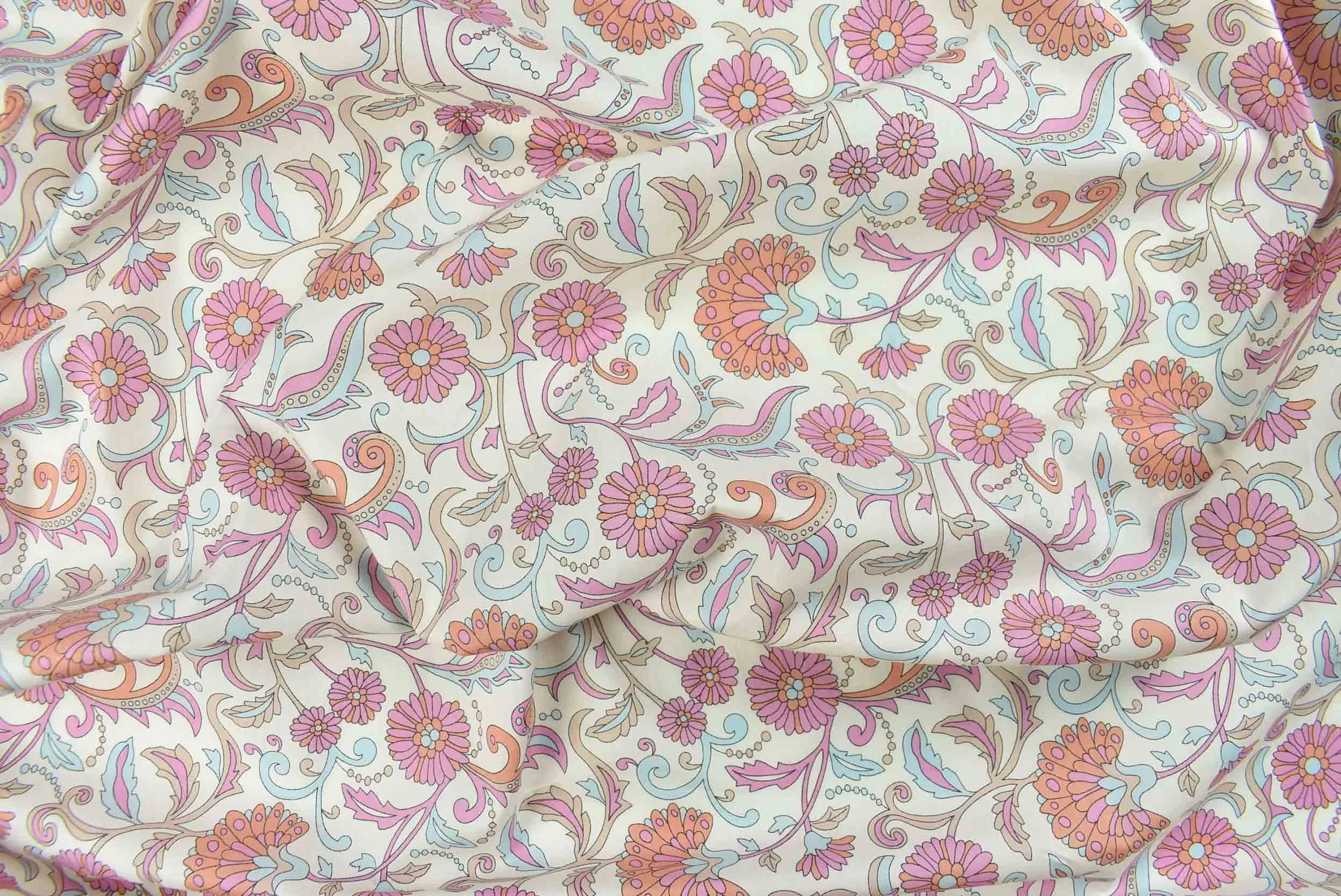 storrs london nibthwaite pink dress fabric