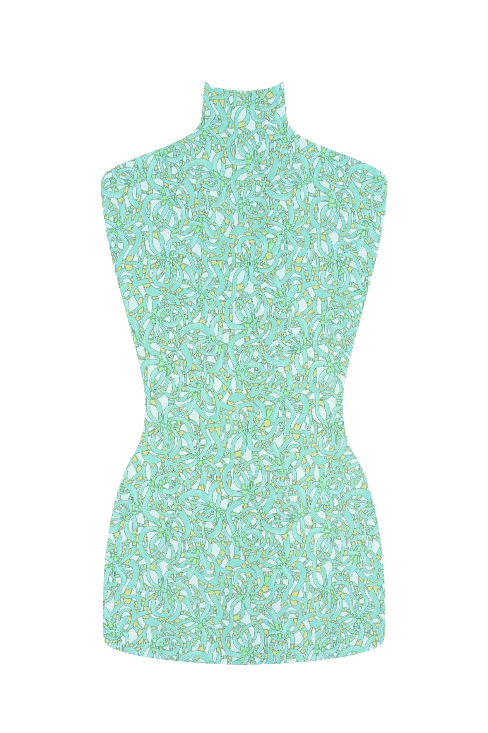 colonsay aqua storrs london dress fabric