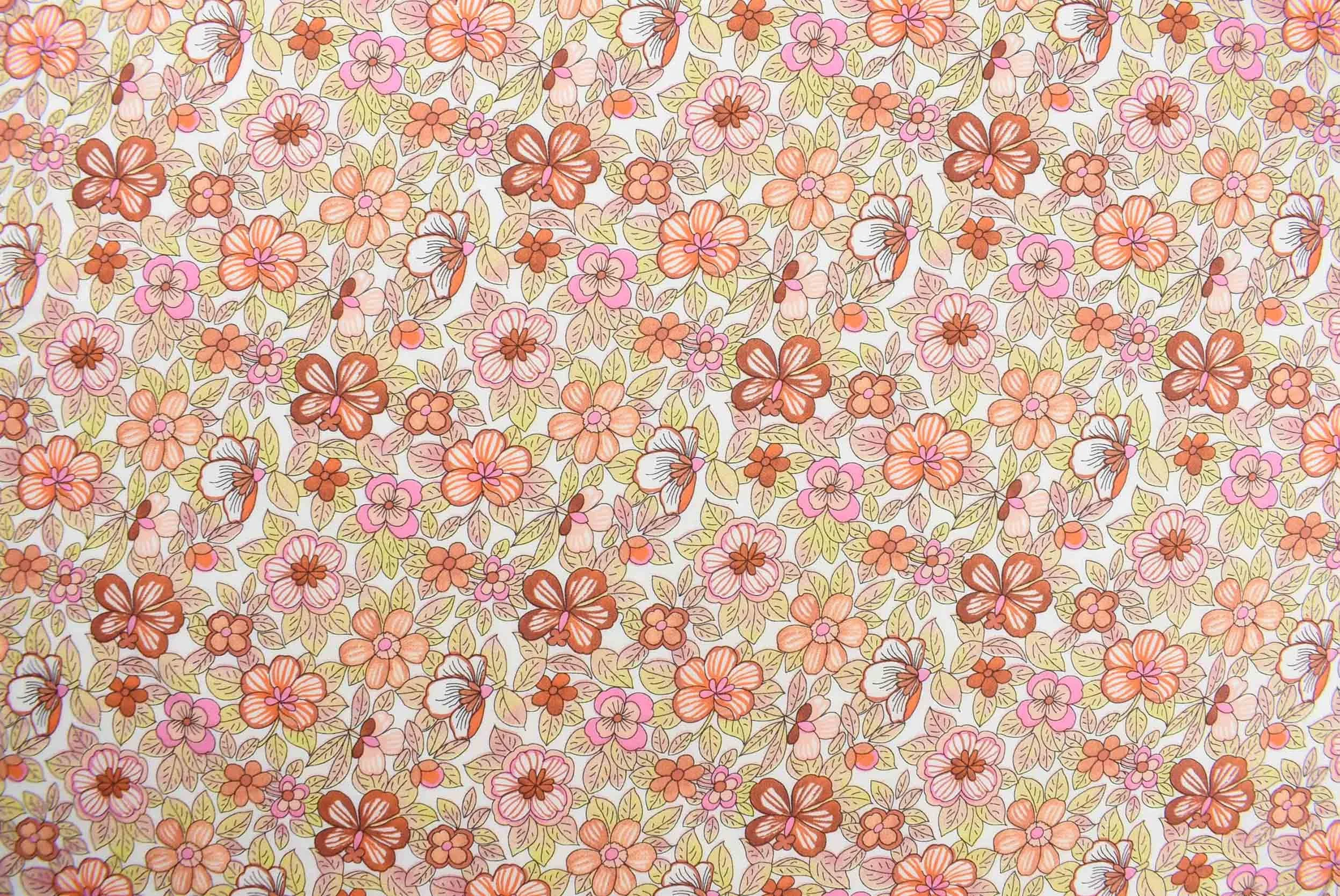storrs london dress fabric milla orange