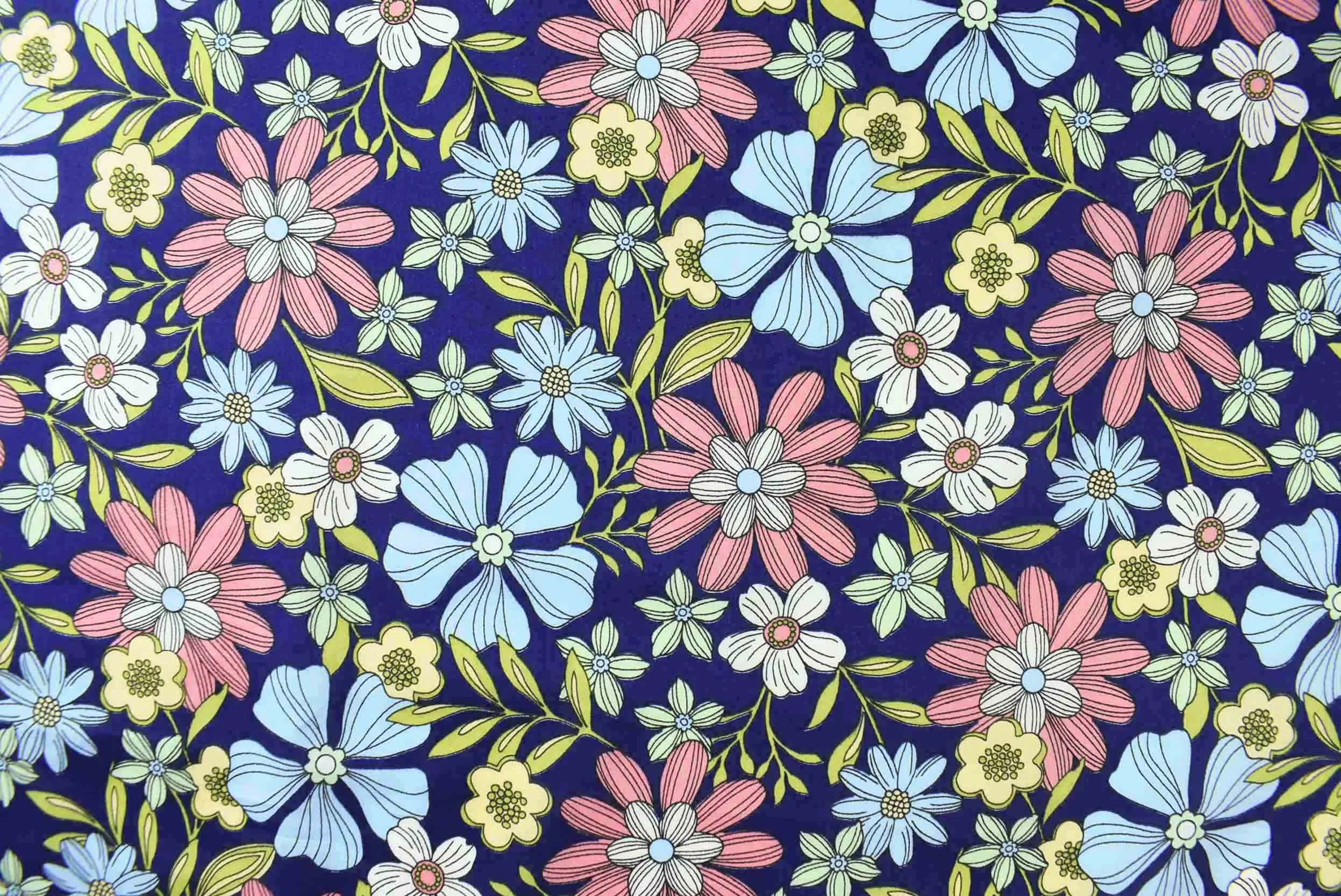 storrs london dress fabric penrose navy