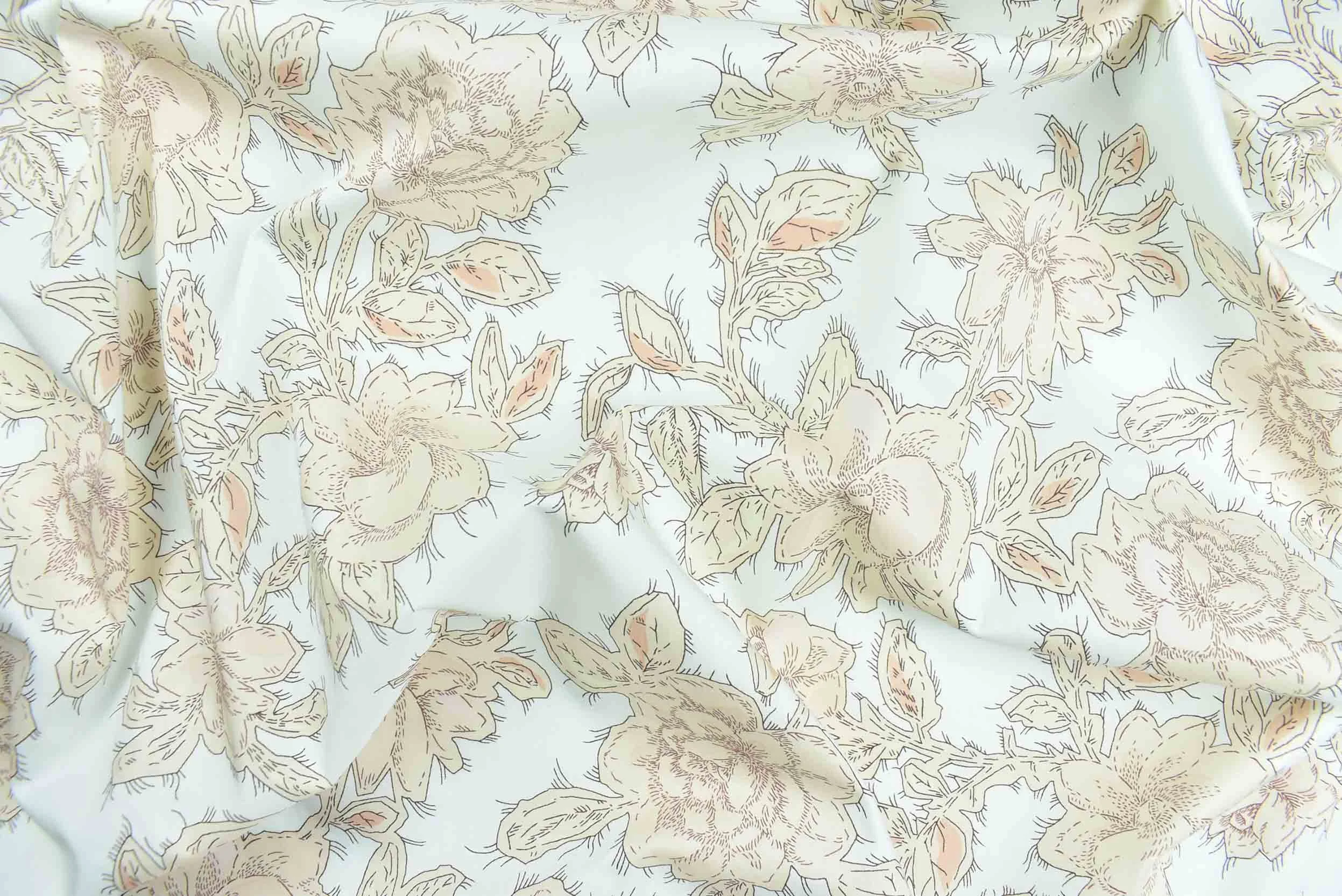 linthwaite peach storrs london dress fabric