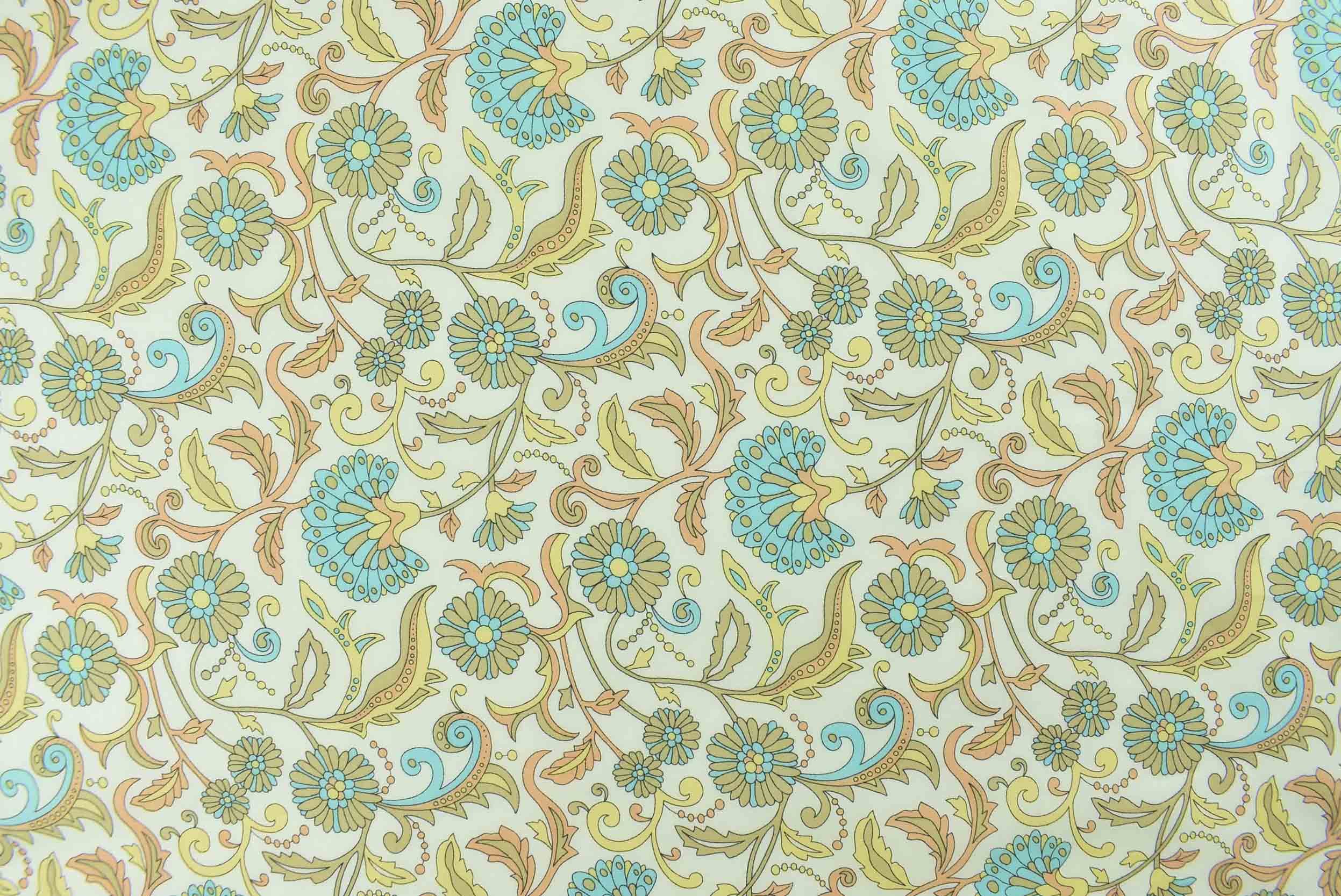 storrs london dress fabric nibthwaite lemon aqua