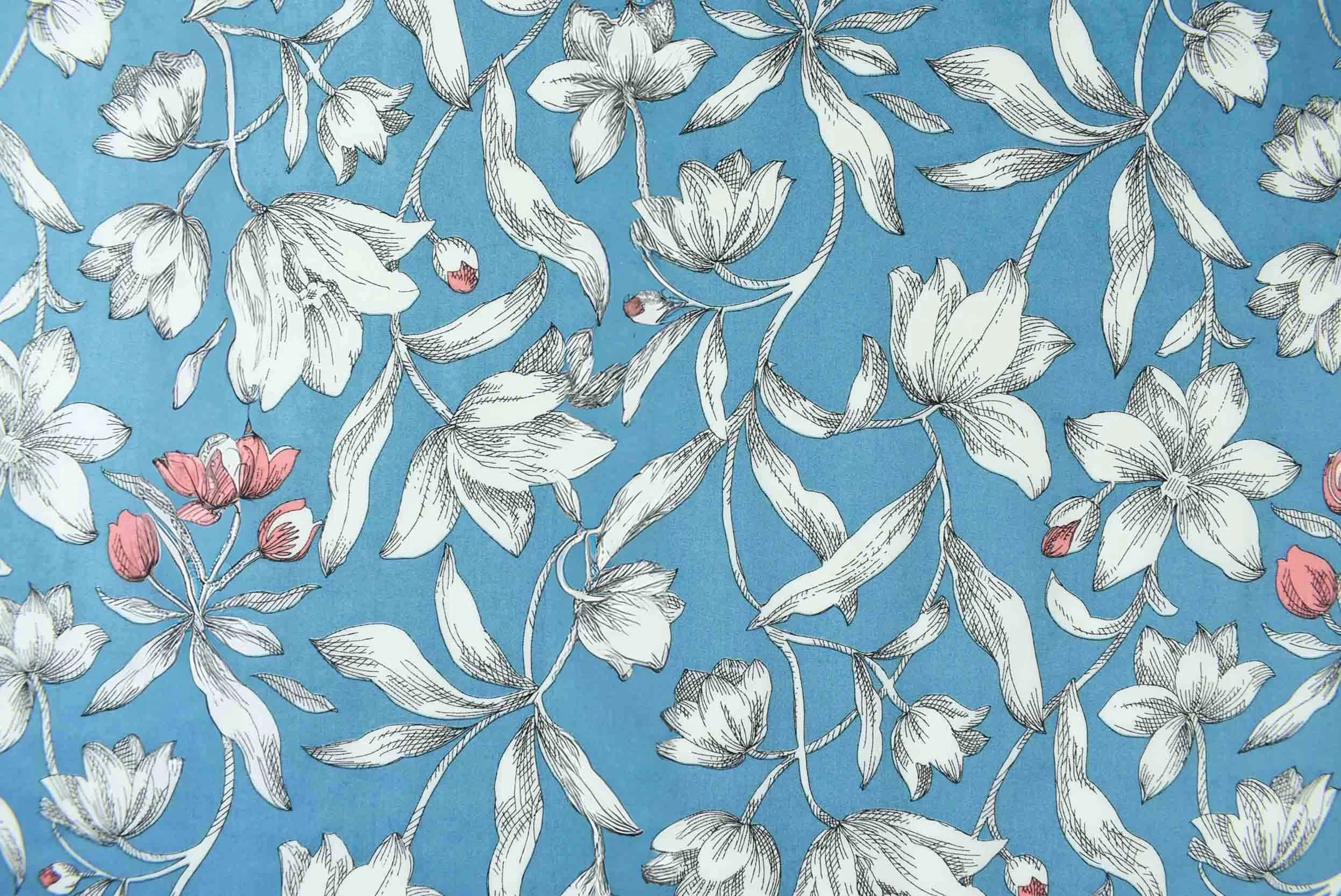 storrs london dress fabric wimpole blue