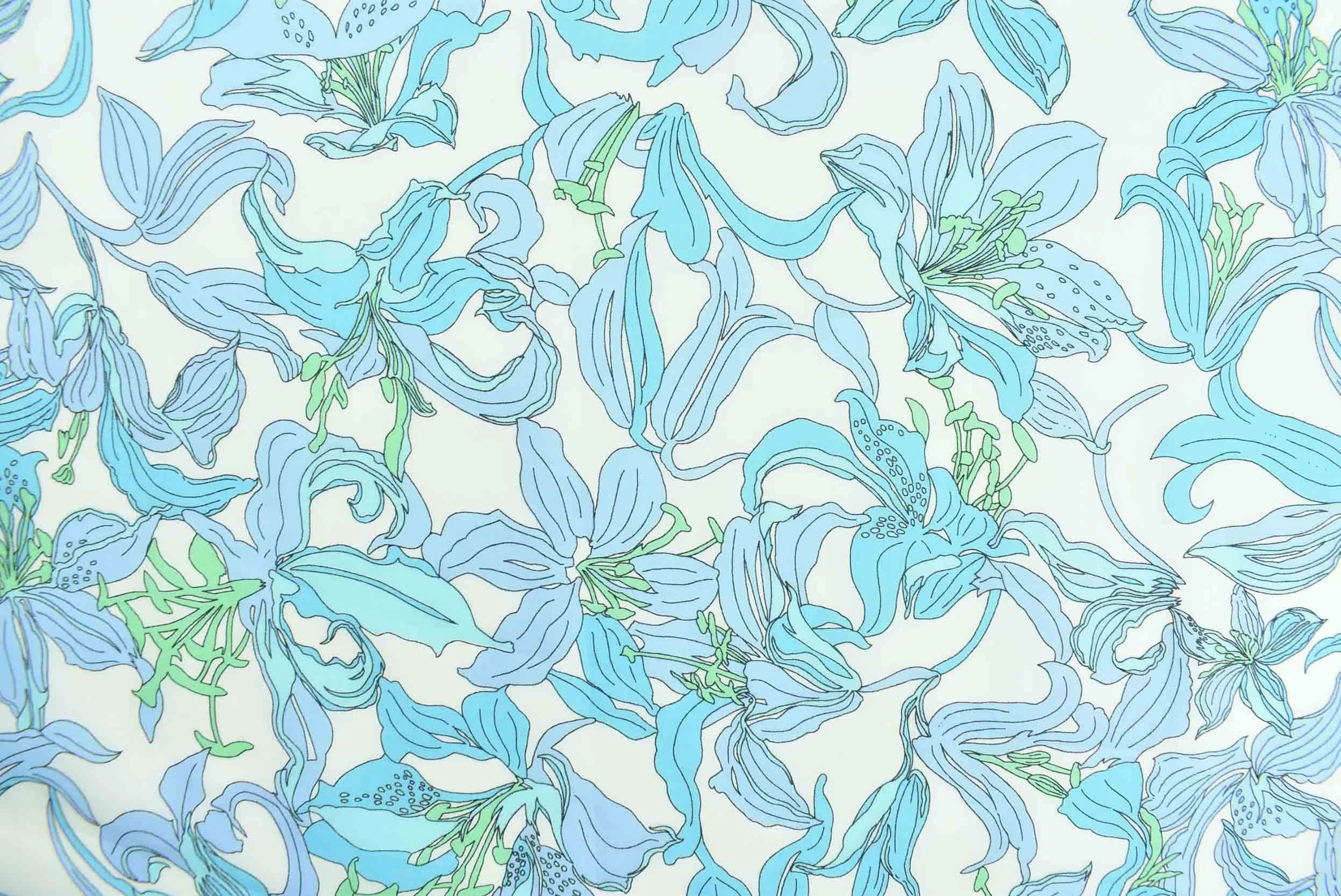 mougins blue storrs london dress fabric