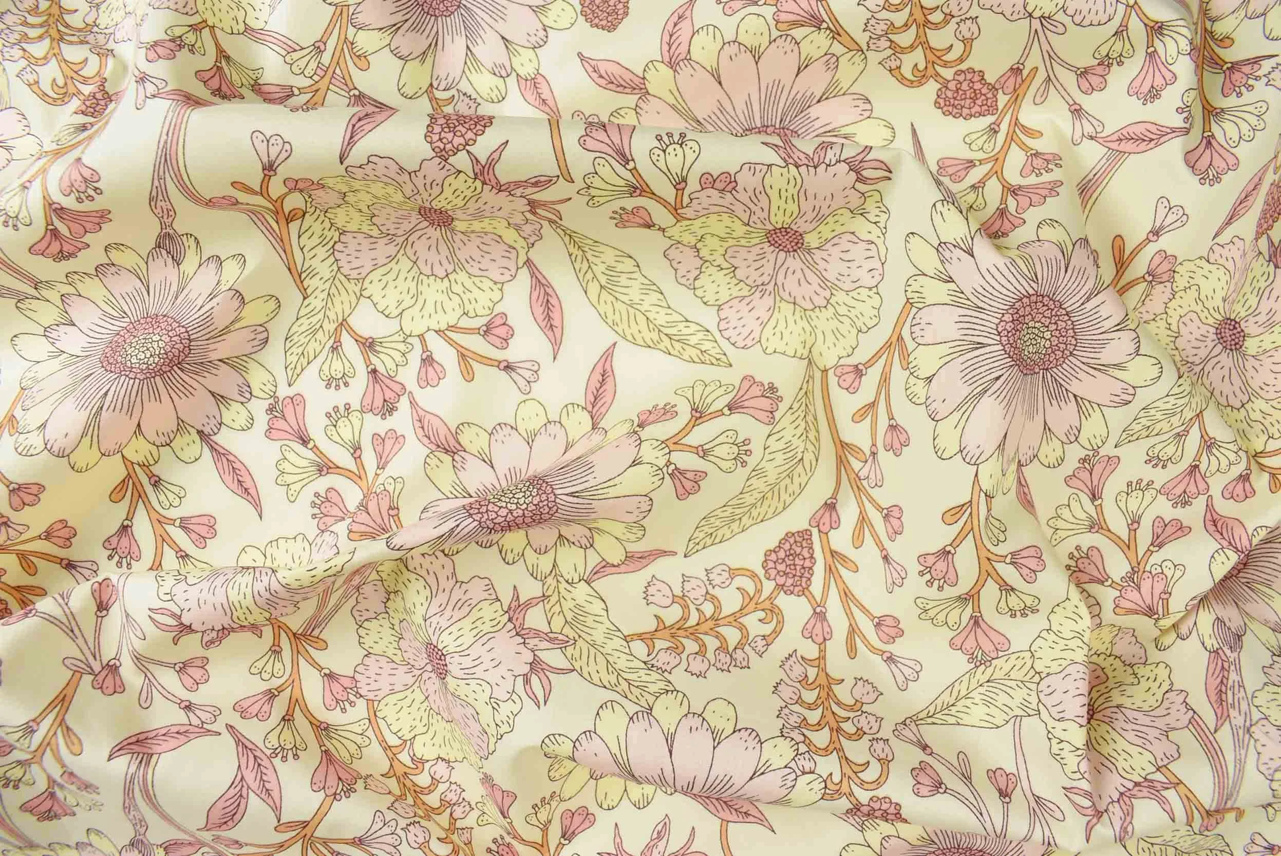 storrs london dress fabric tregenna peach