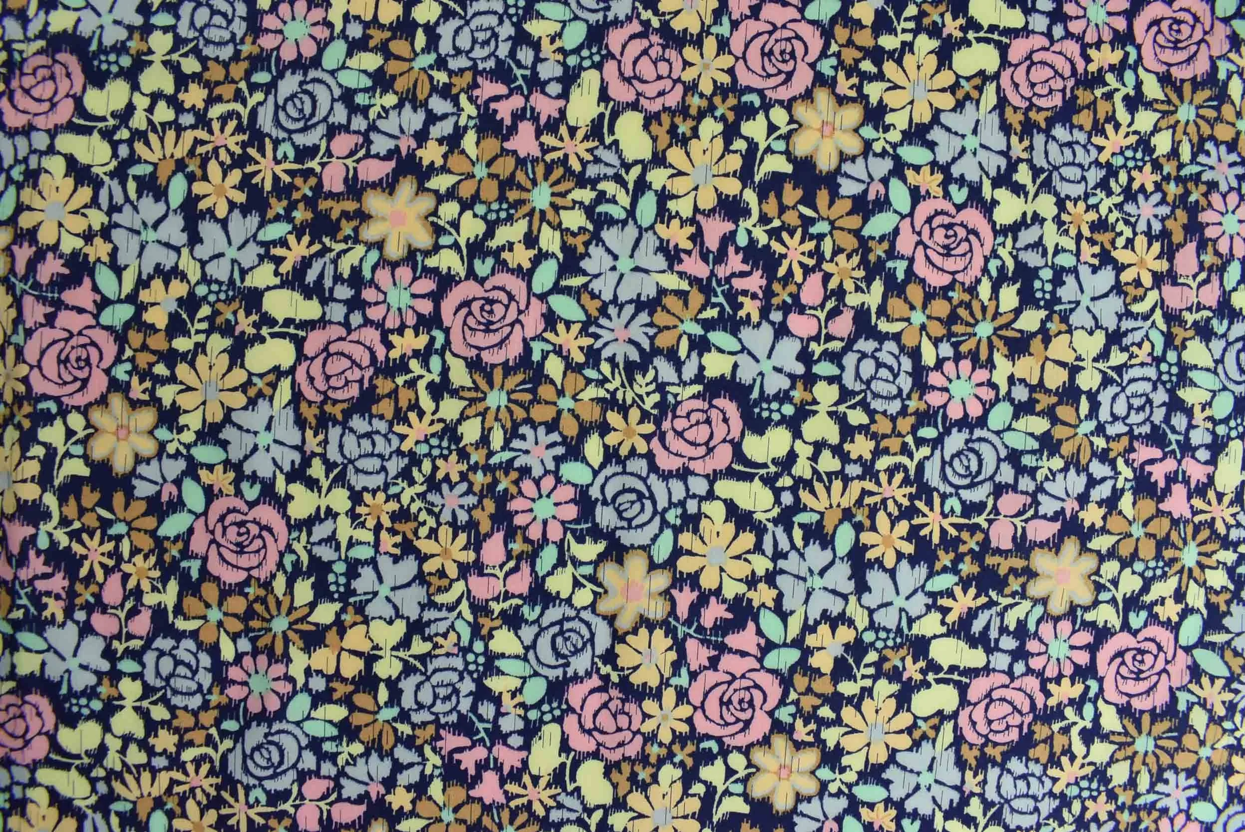 storrs london dress fabric margaret navy