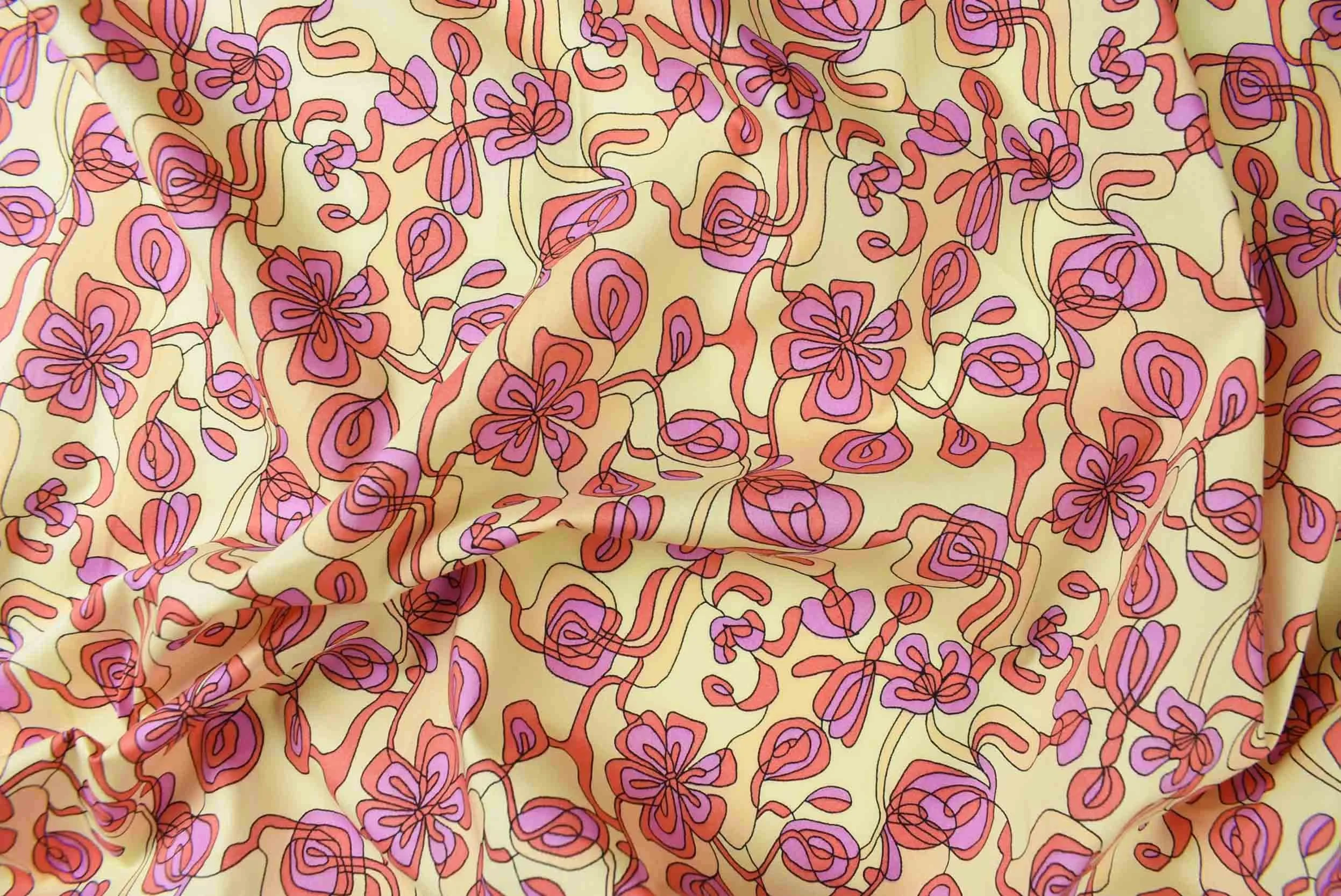 storrs london dress fabric sizergh pink