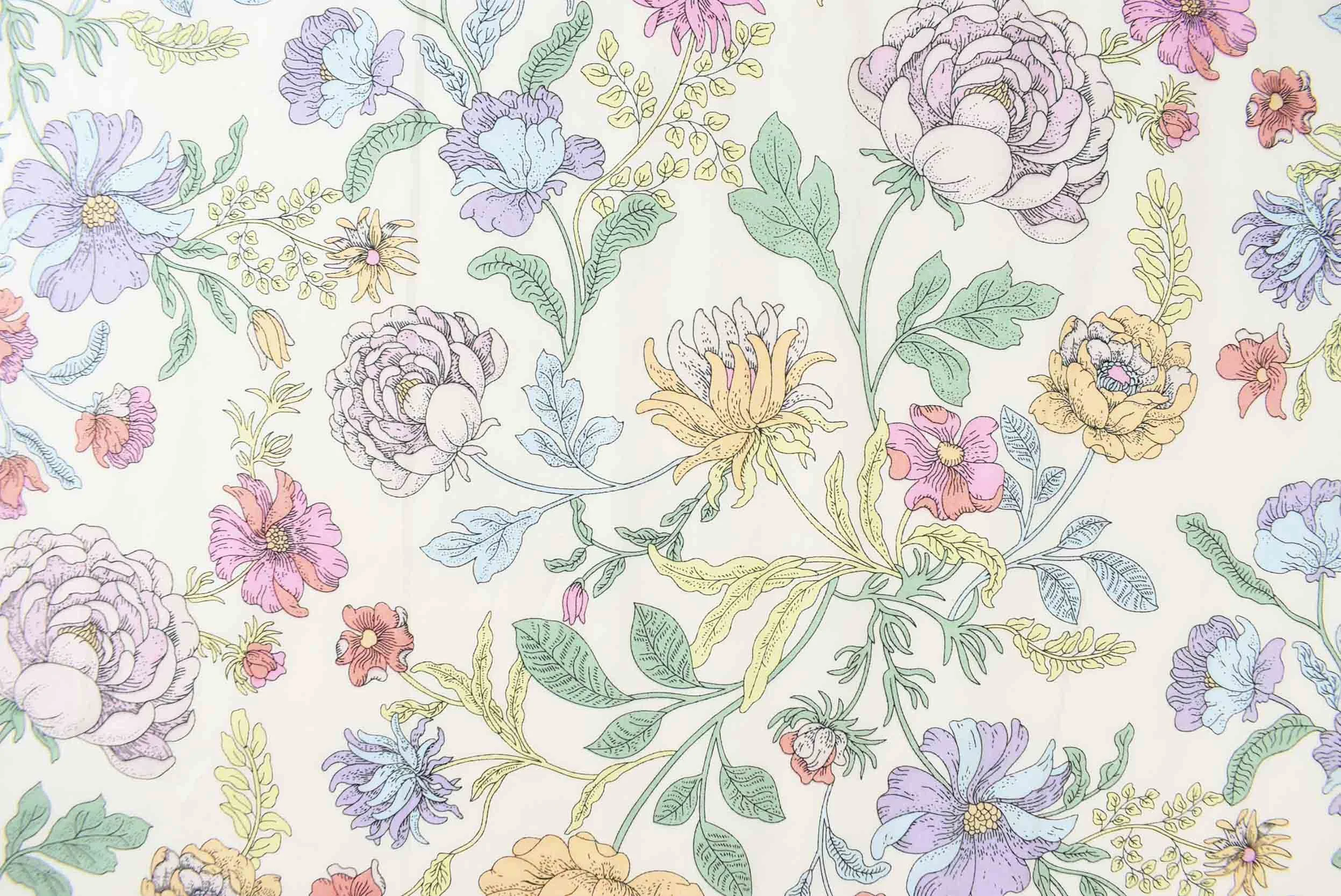 storrs london dress fabric richmond cream multi