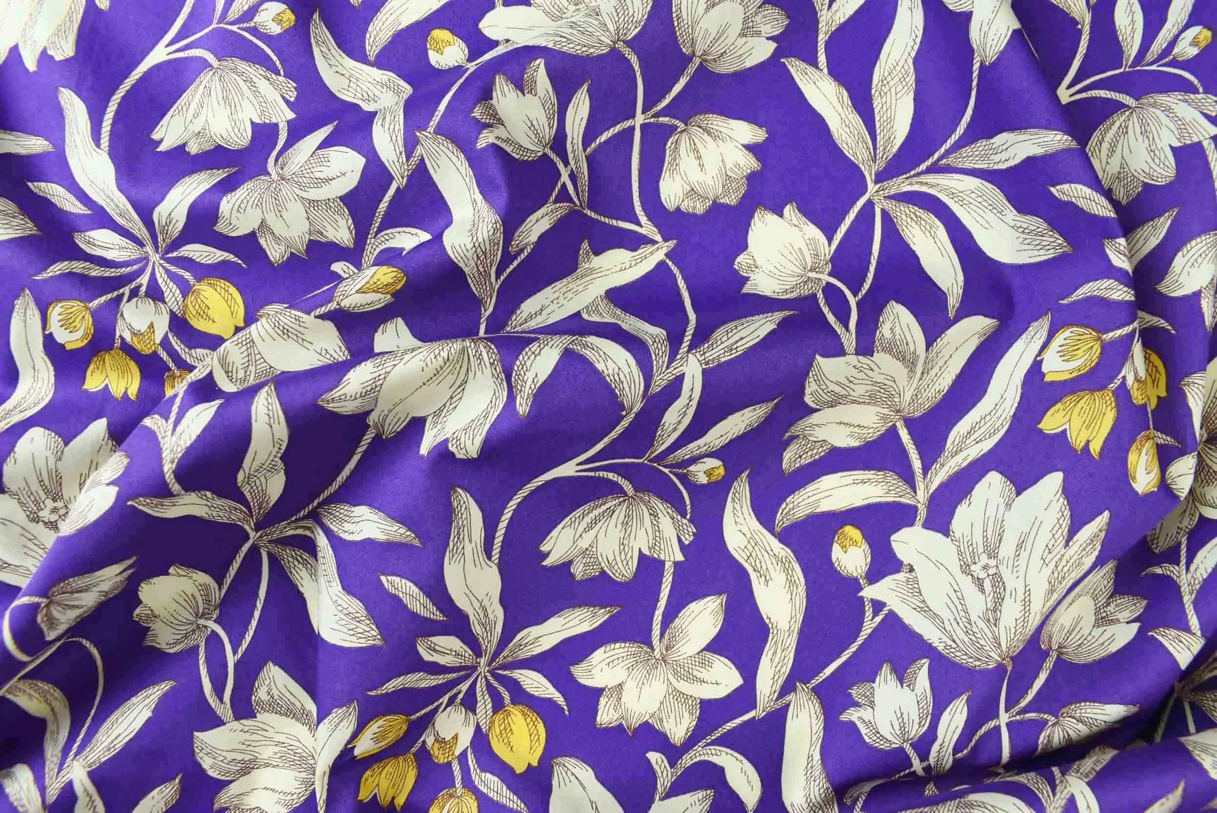 storrs london dress fabric wimpole purple