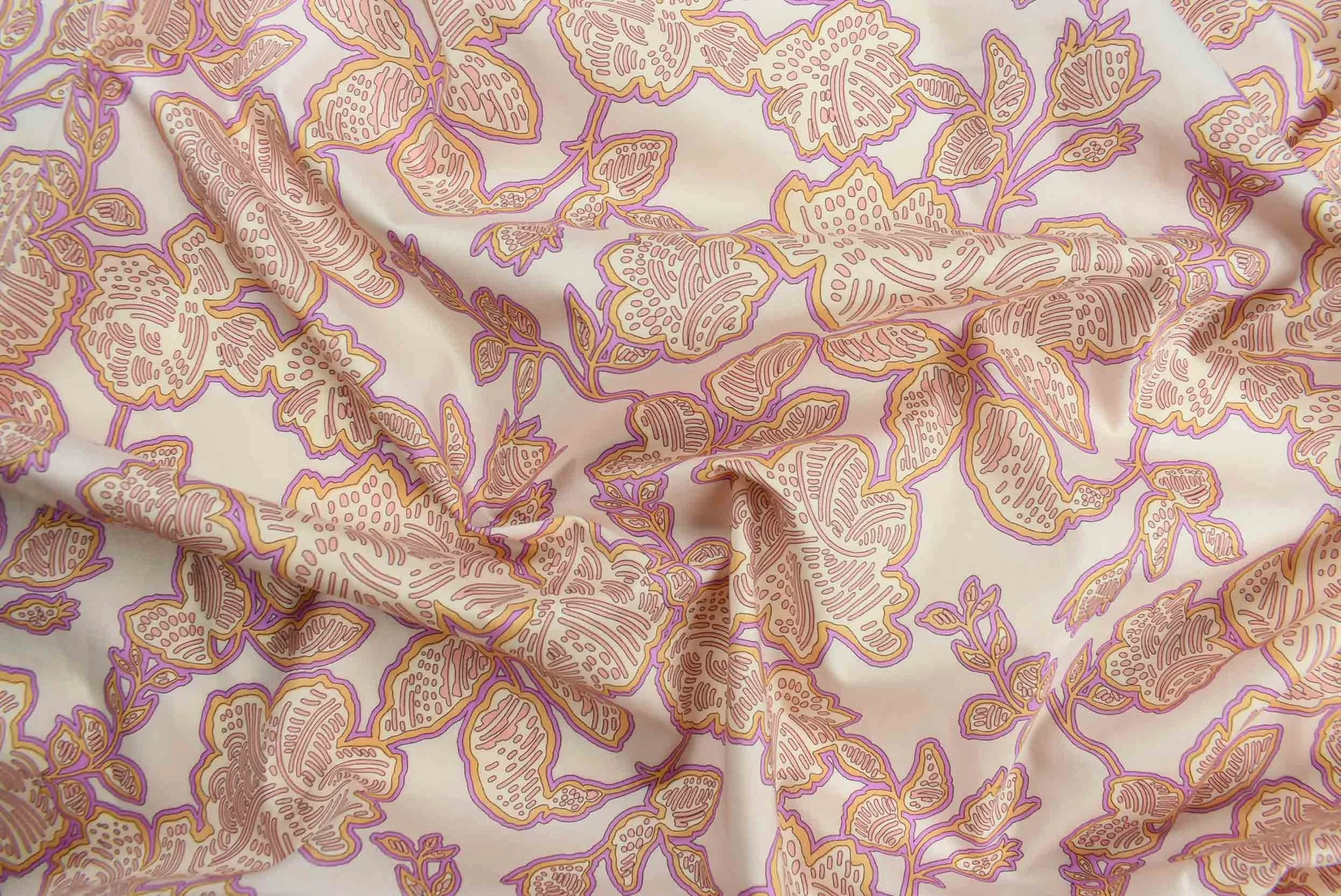 storrs london dress fabric phoebe pink