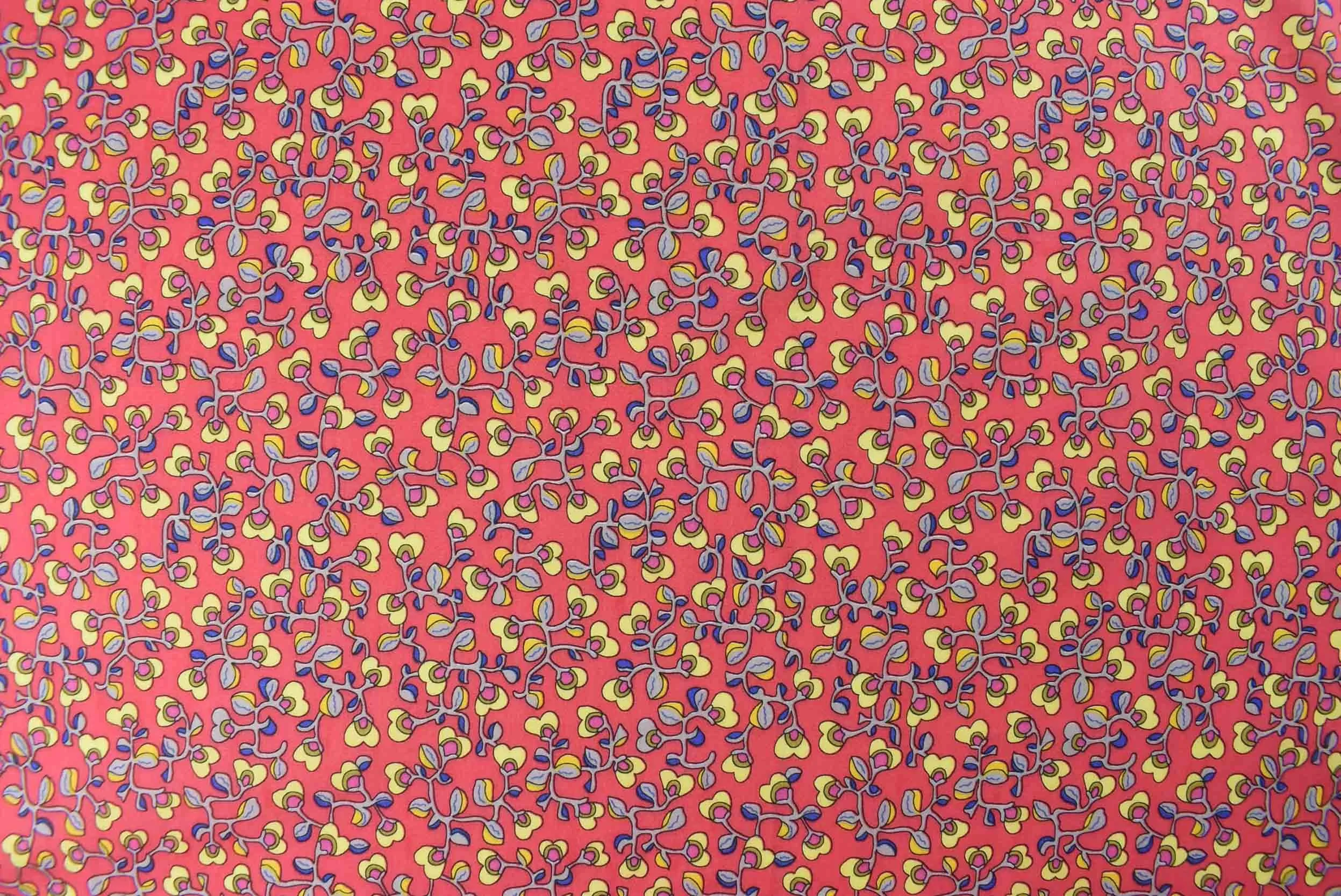 cecelia coral dress fabric storrs london