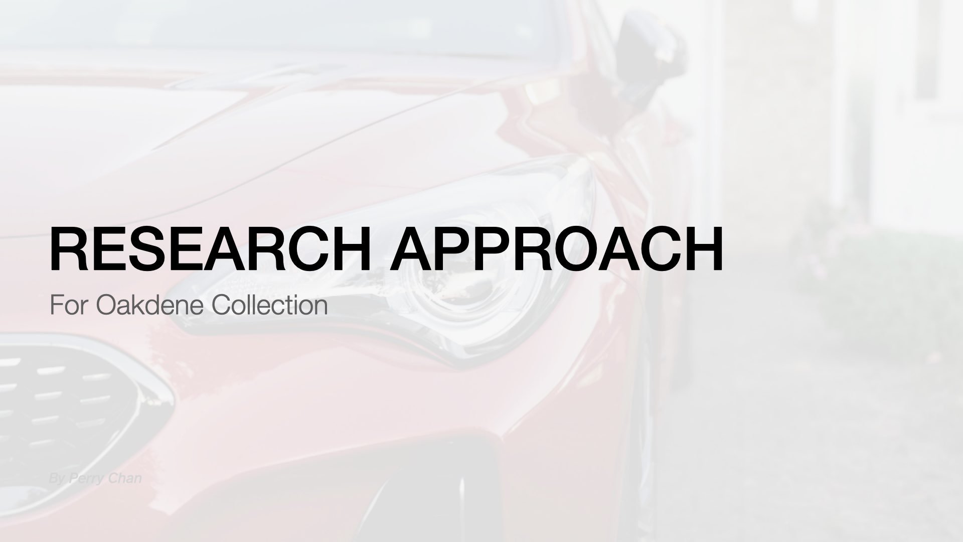 Research Presentation