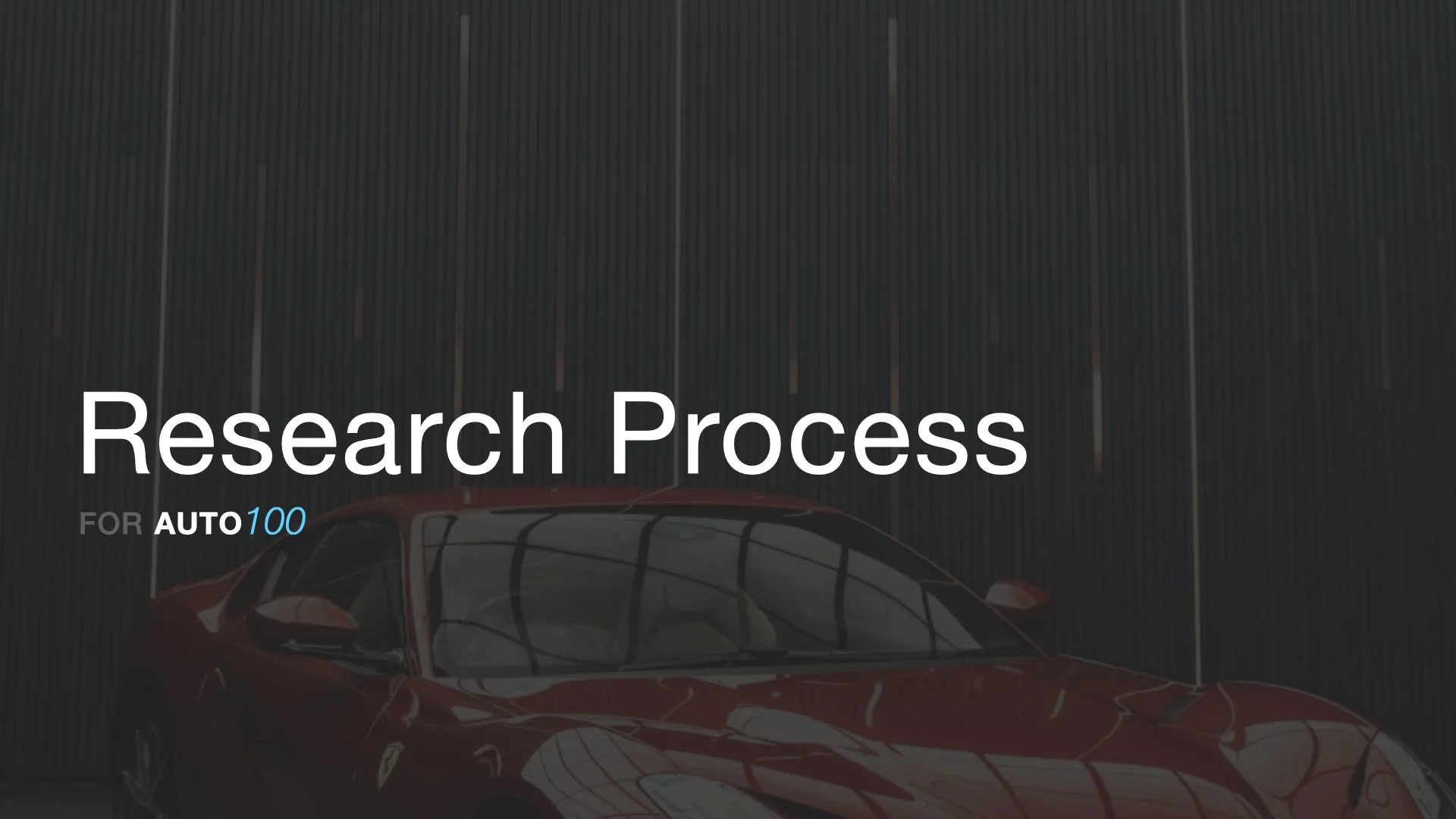 Research Process
