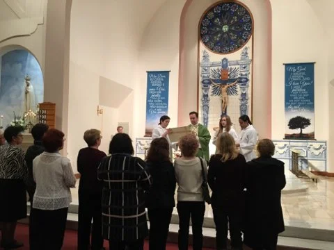 Rosary Sodality Installation 2018