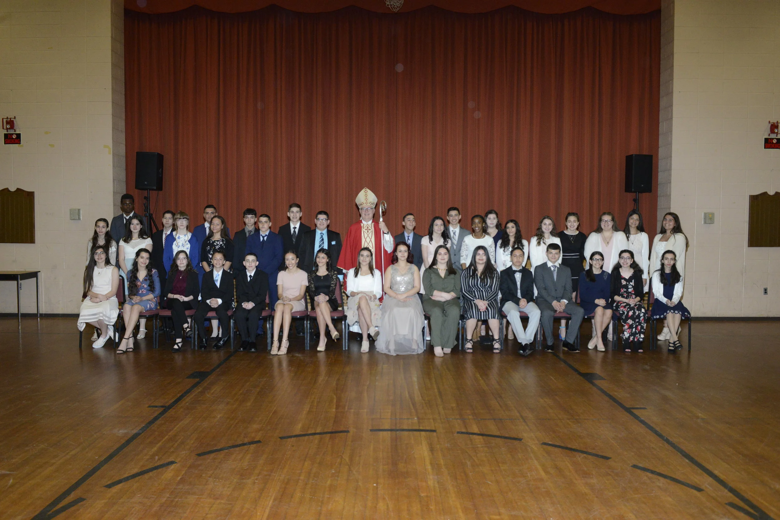 Confirmation with Bishop Tobin (2019)