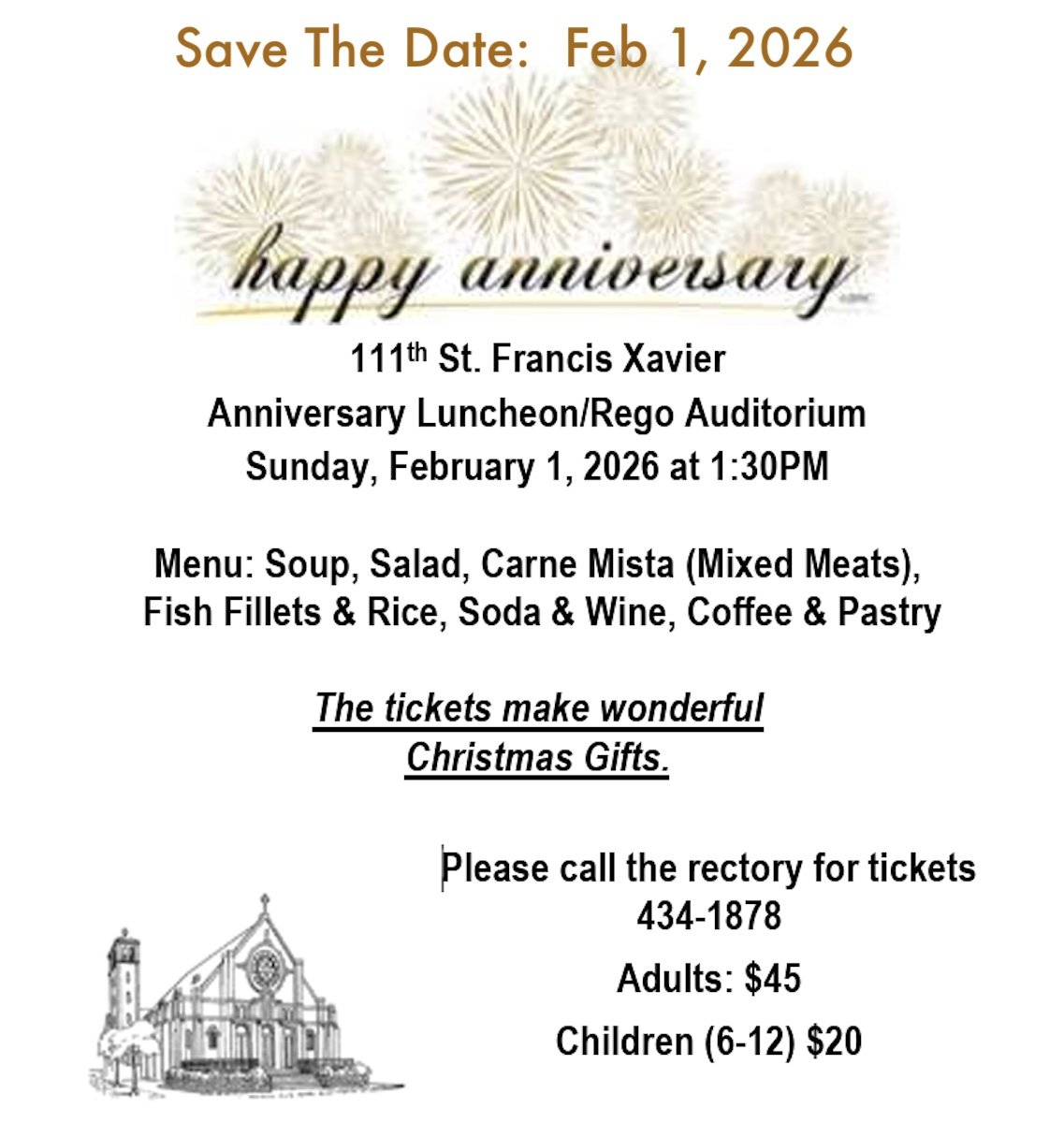 111th Anniversary Luncheon