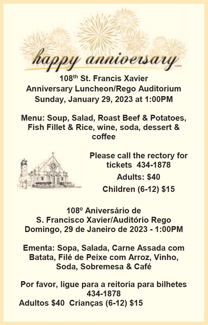 108th Anniversary Luncheon