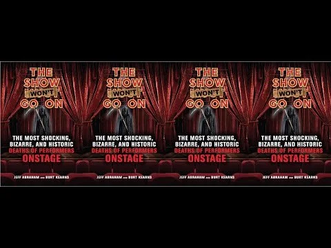 THE SHOW WON'T GO ON: The book!