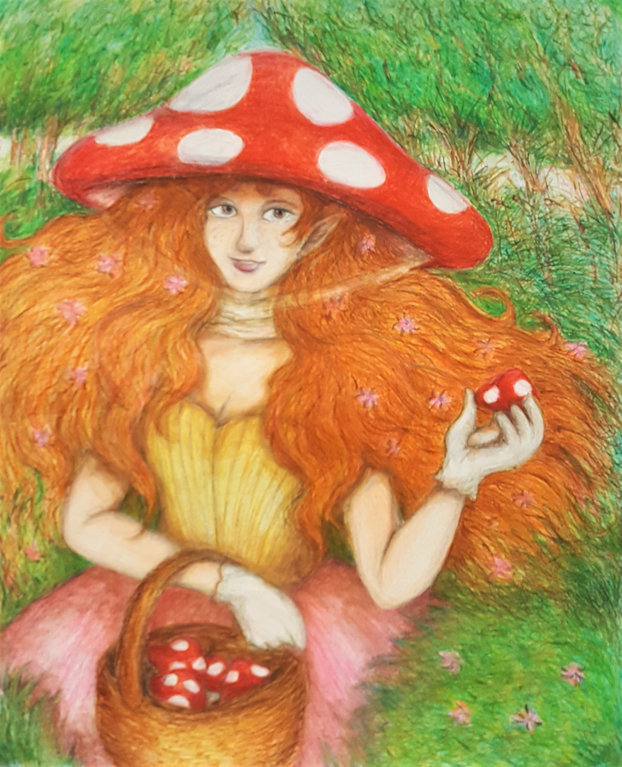 Mushroom Girl, 2016