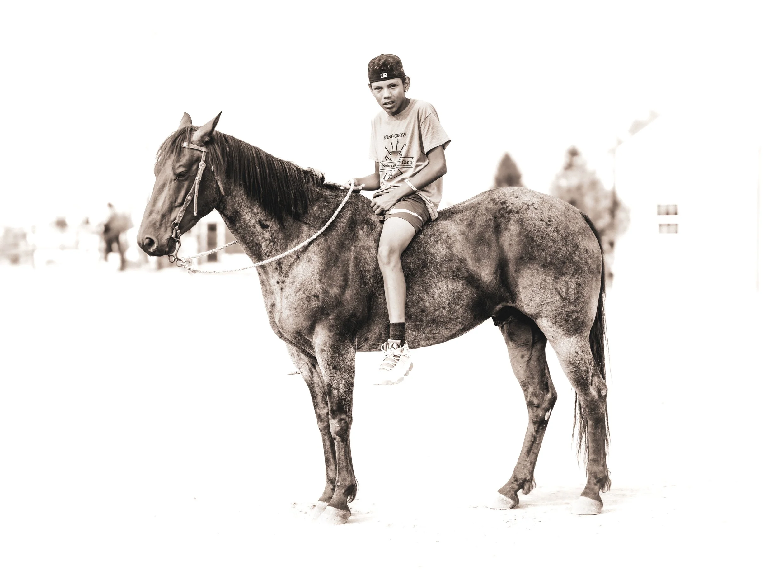 'Being Crow'-From the series 'The Amazing relay Riders'