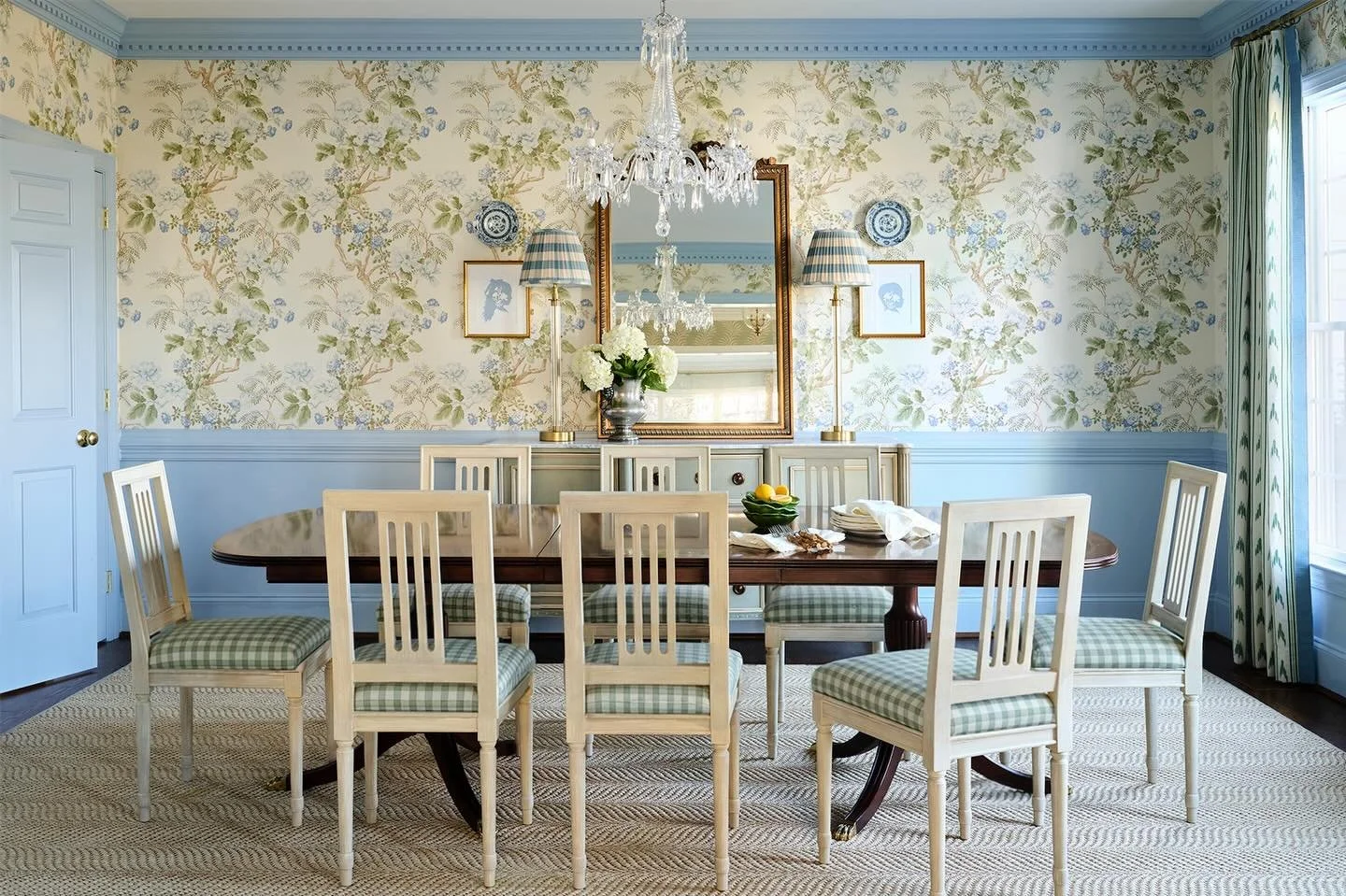 Designed for gathering 🕯️
This dining room blends timeless elements with an approachable, livable feel &mdash; perfect for both everyday meals and meaningful celebrations. Layered textures, balanced proportions, and soft finishes create a space that