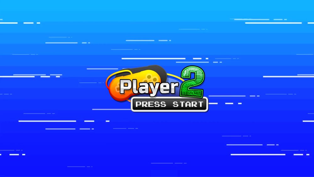 Player 2; Press Start