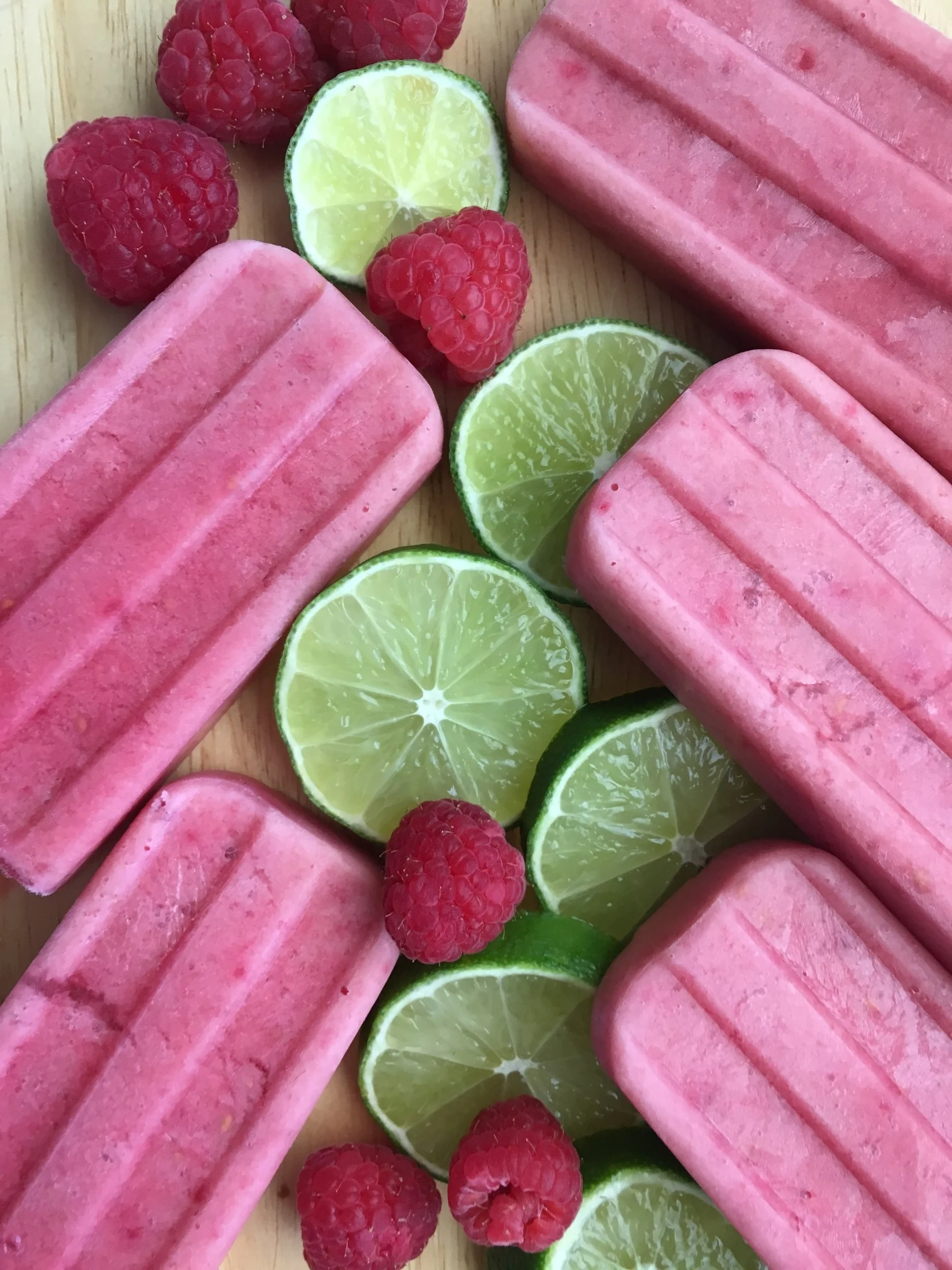 Watermelon Berry Popsicles