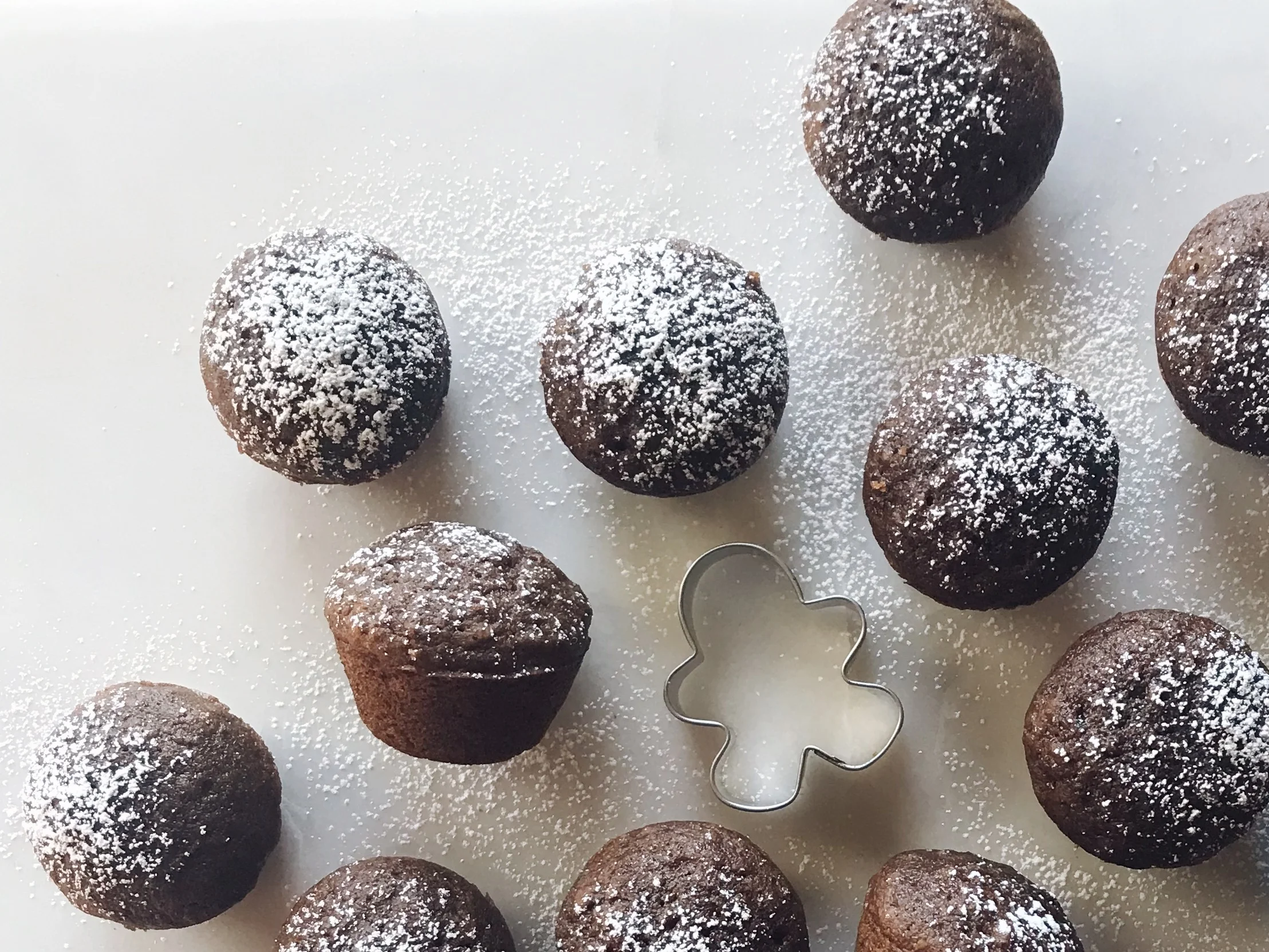 Gingerbread Mini Muffins by Sugared and Stirred