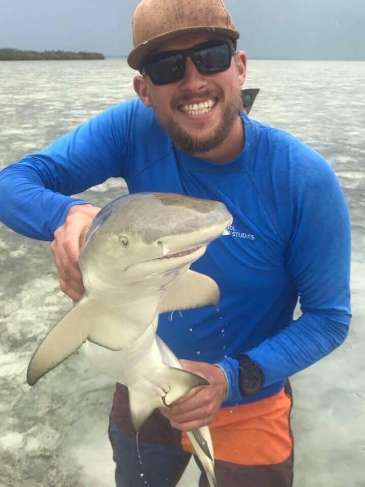  Stephan is studying elasmobranchs (sharks, rays, and skates) for his PhD! 