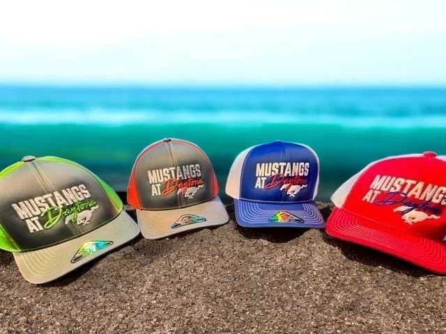 MUSTANGS AT DAYTONA SNAPBACK OG LOGO HATS