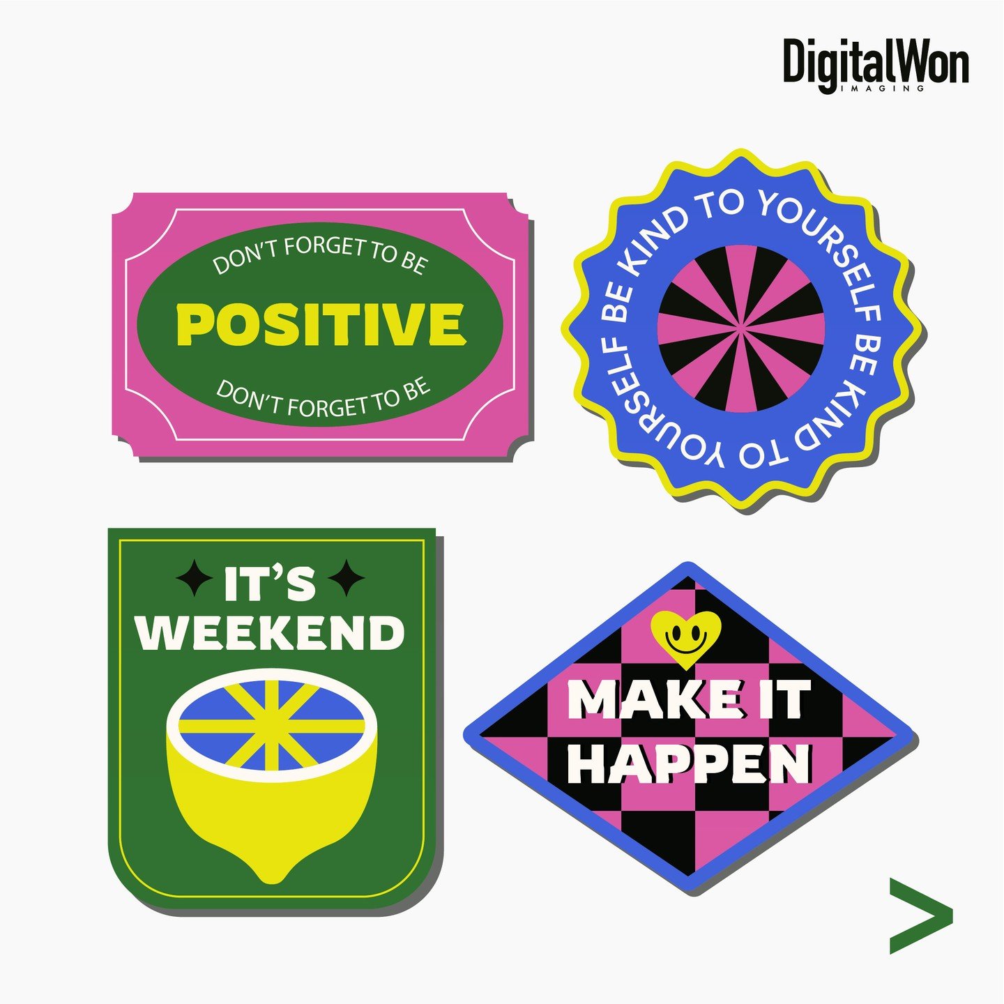 Looking to add a pop of color and personality to your home, office, or as a unique gift? Check out our latest collection of fun and versatile stickers! 🎨

Can't find the perfect design? No problem! Our team of talented graphic designers is ready to 
