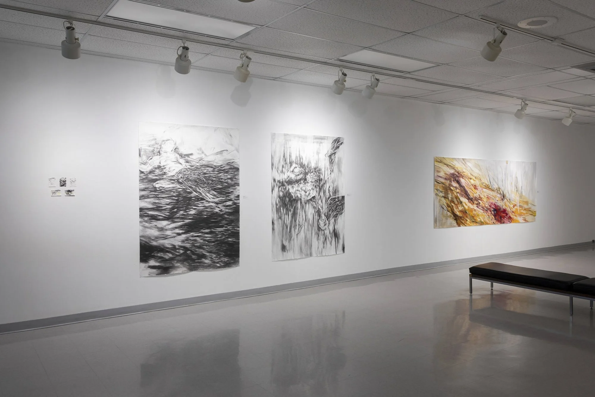   Peripheries , exhibition at The Gallery at Frances Morrison Central Library (Saskatoon), installation view, March 2023 