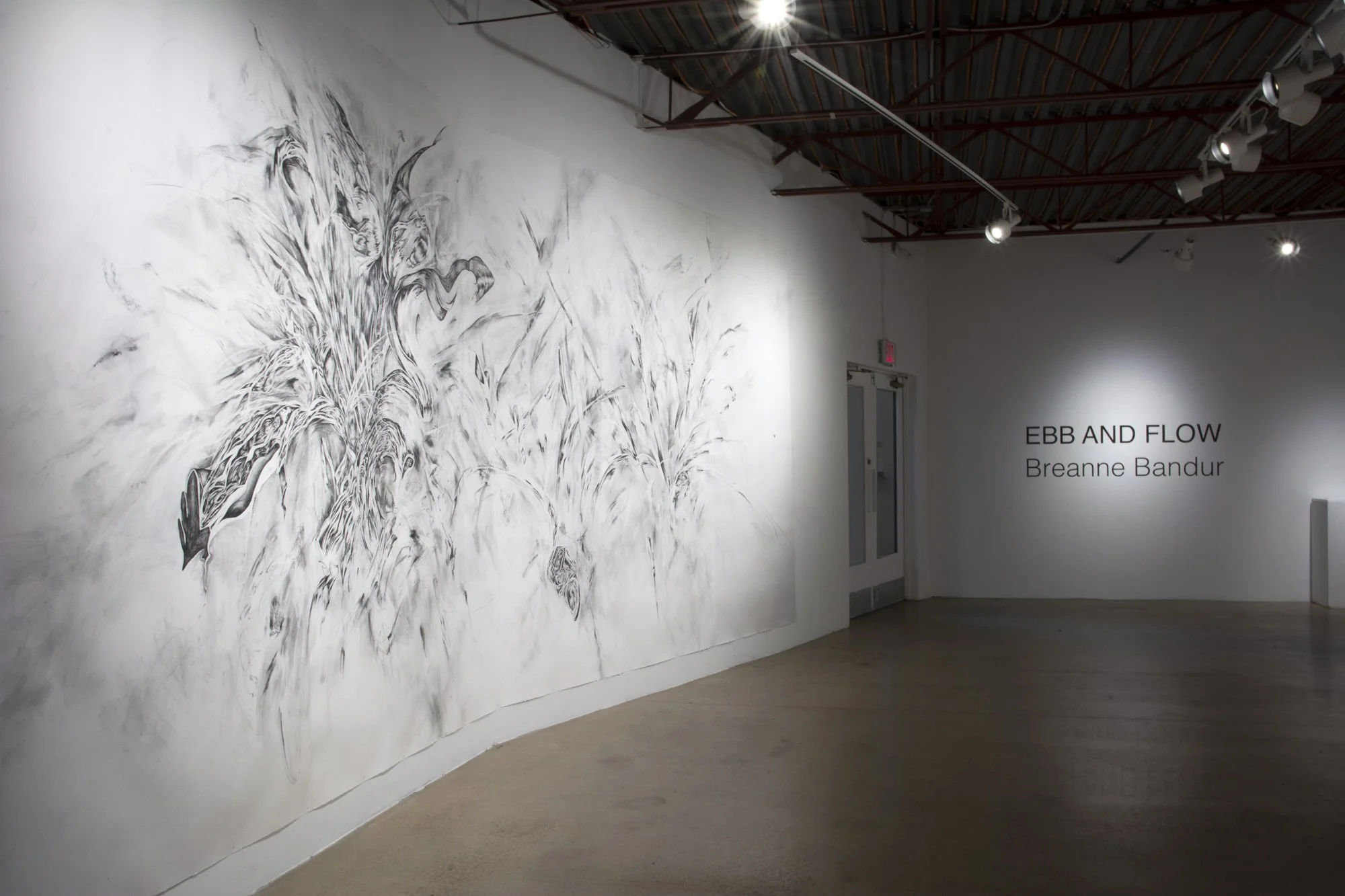   Ebb and Flow , MFA thesis exhibition at AKA Artist-Run (Saskatoon), installation view, August 2021 