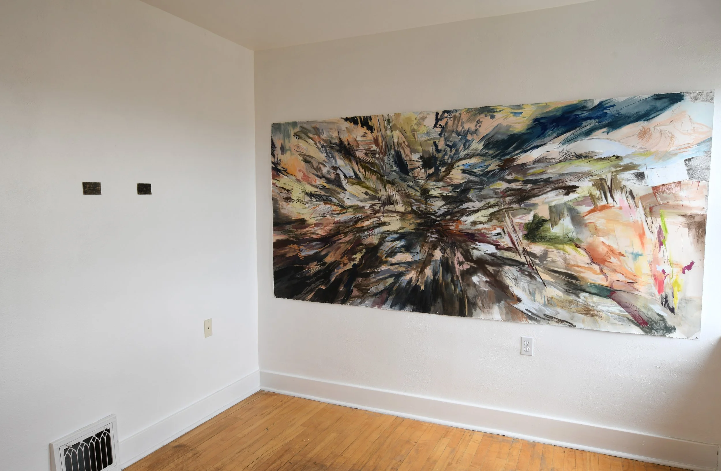   Timely Interventions  exhibition at Doris Space for Art (Beaverlodge, AB), installation view, August 2024 