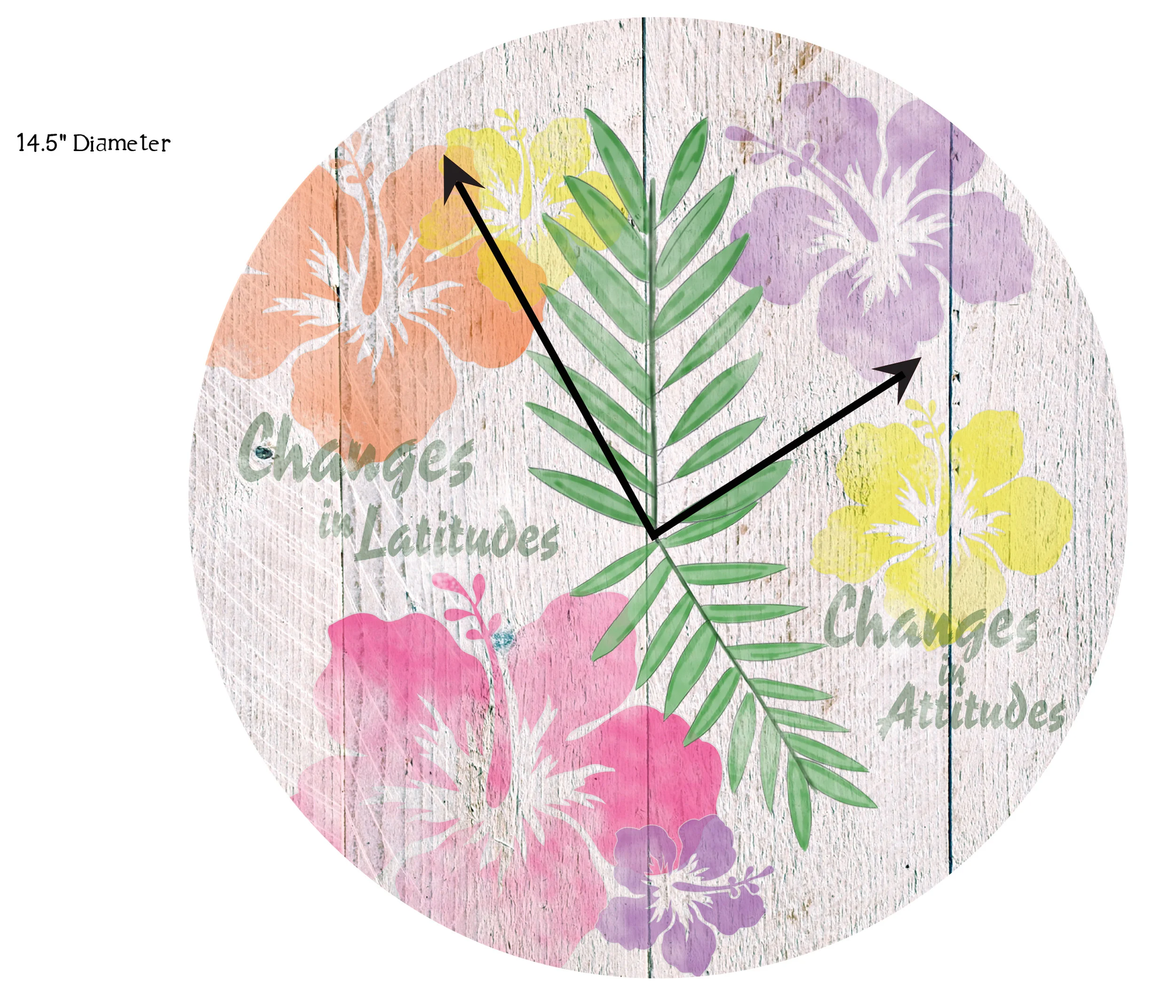 HIBISCUS CLOCK - FINAL DESIGN
