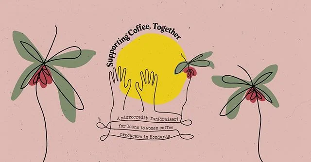 Today marks 2 weeks until the Supporting Coffee, Together fundraiser party! Get your tickets at the link in our bio and come out to support women coffee producers in Honduras (and have fun too!)