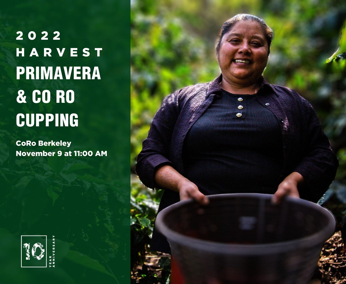 CoRo is super excited to have @primavera.coffee come and host their last cupping of 2022 before we move into the new year! If you are a coffee professional in the bay come join us on Wednesday Nov. 9th @ 11AM!

A little about Primavera:

We&rsquo;re 