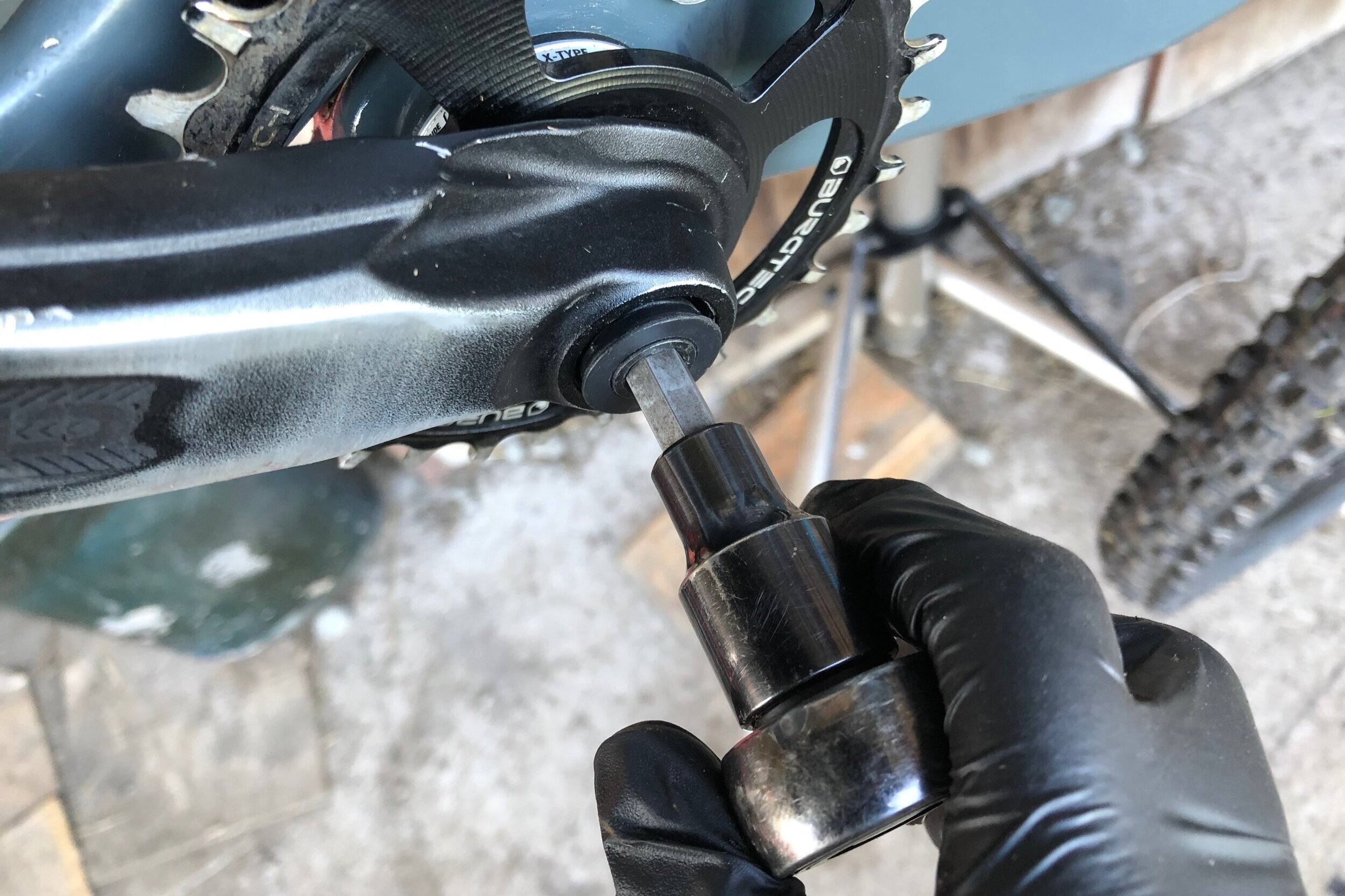 Black Bike Bicycle Crankset Crank Arm Puller Remover Removal Repair Tool To G8N2 