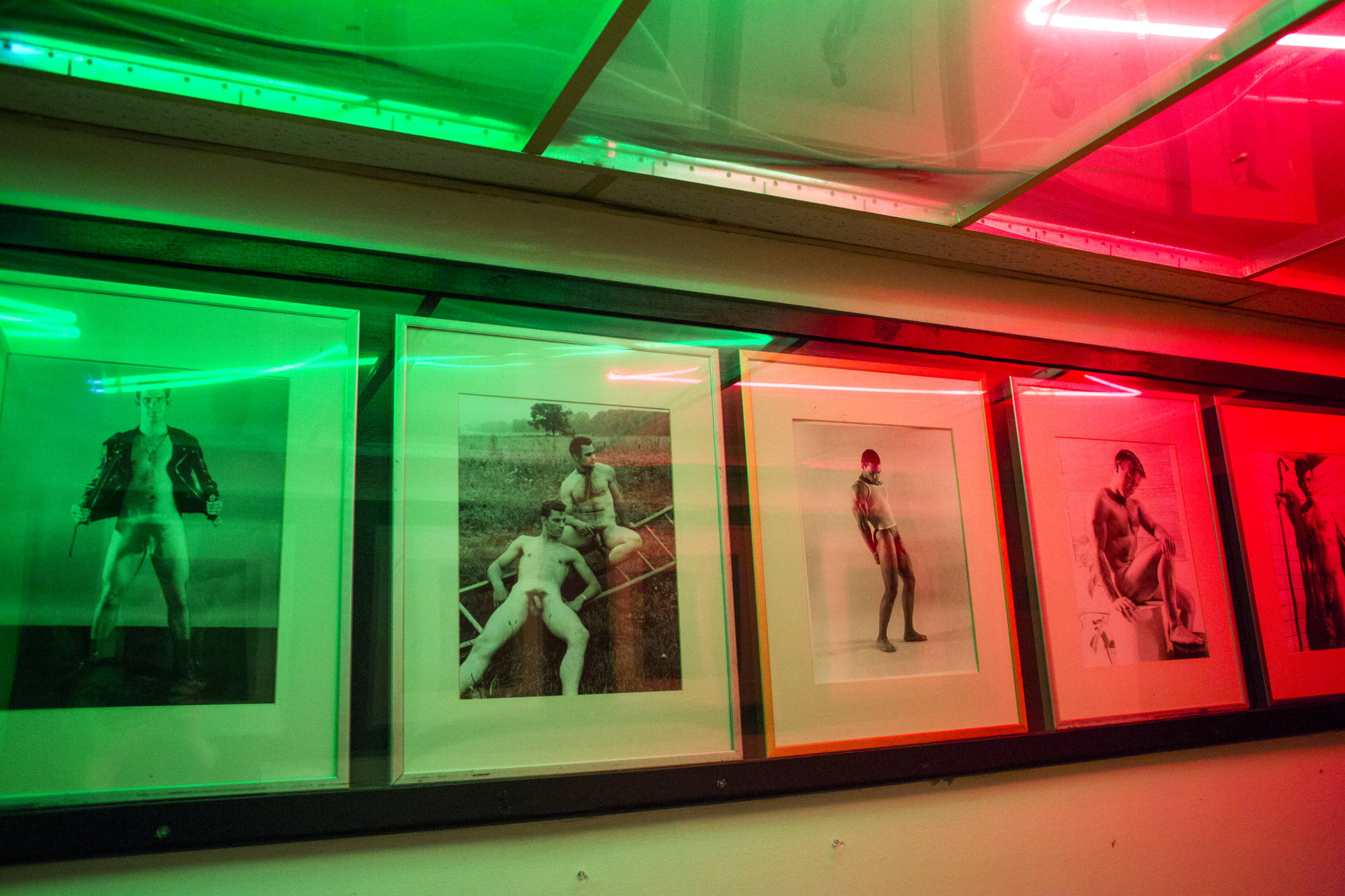  The Late Chuck Renslow, the original owner of Man's Country, the longest running gay bathhouse in Chicago, was a prolific art collector and photographer. By New Years Eve, much of the art has been bought, donated to his own Leather Archives and Muse