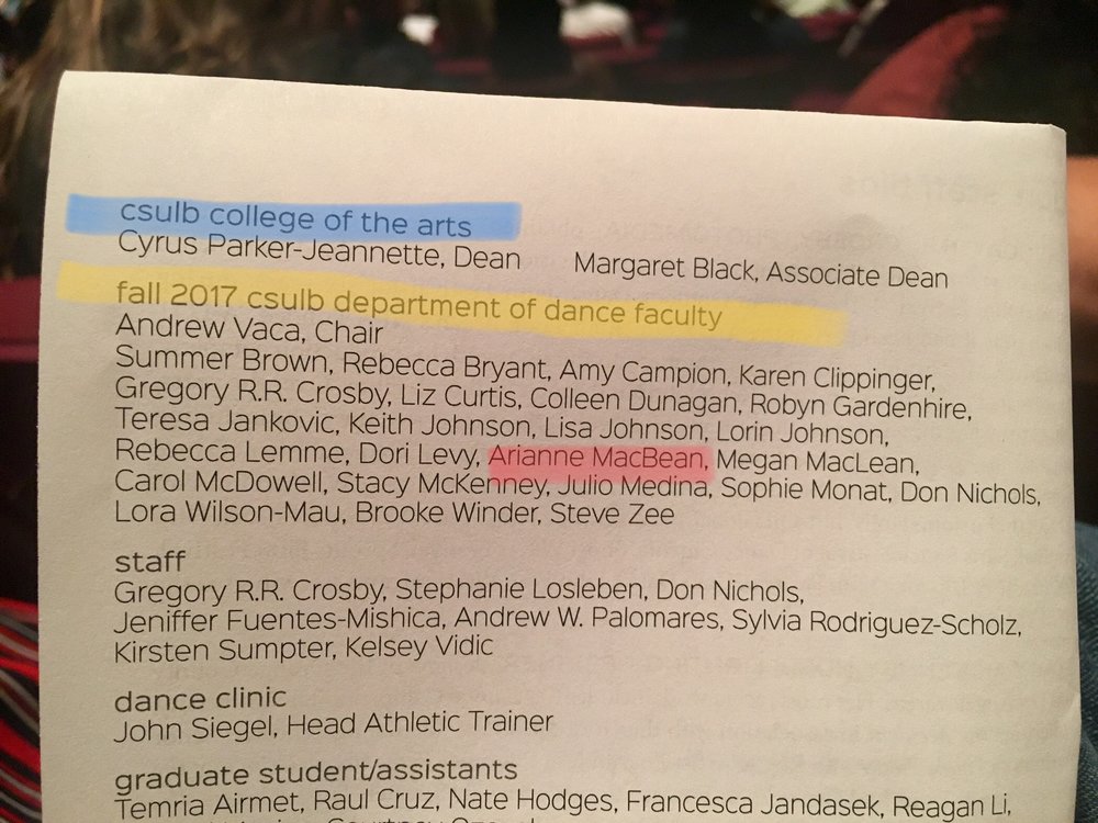 Arianne MacBean teaches at Cal State University Long Beach