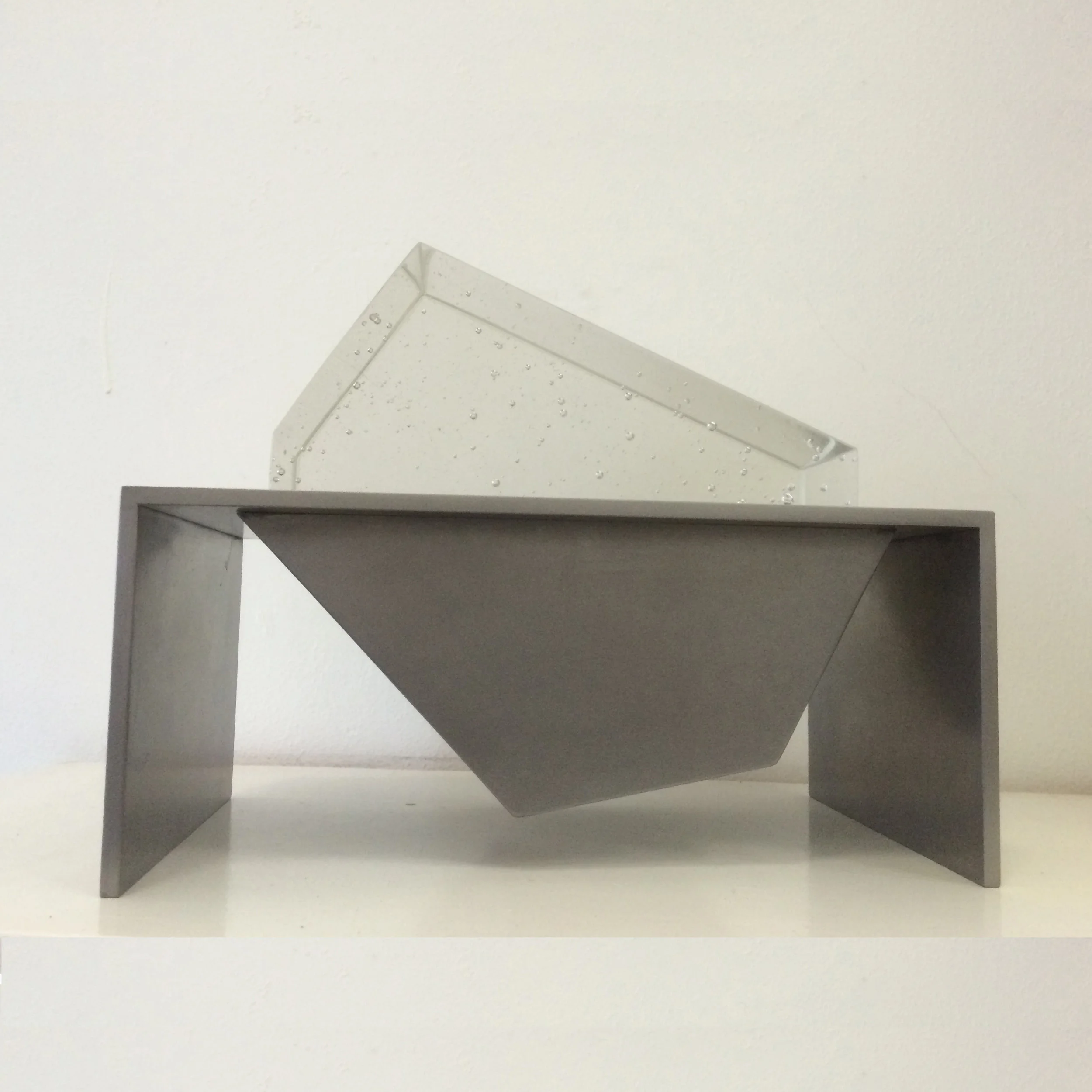 floating steel urn #1  | view no. 2