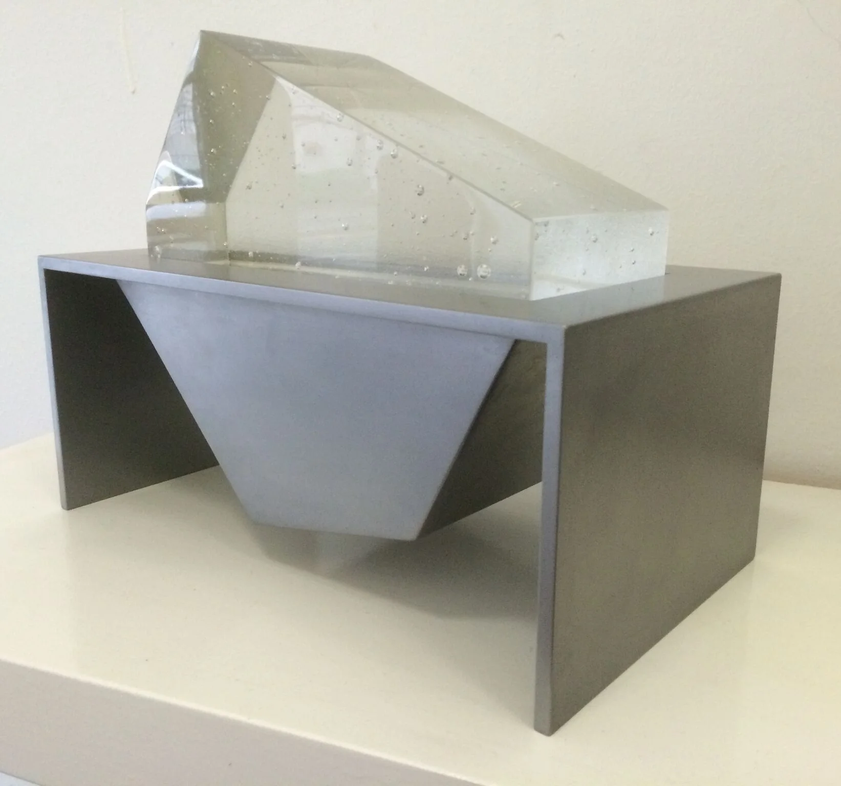 floating steel urn #1
