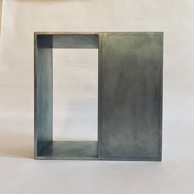EMPTY FULL #6

Part of a series that explores positive and negative space, this 10&rdquo; x 10&rdquo; x 5&rdquo; welded aluminum and bronze urn can be displayed in a variety of ways - right side up, upside down, on its side, on its back. 
Designed by