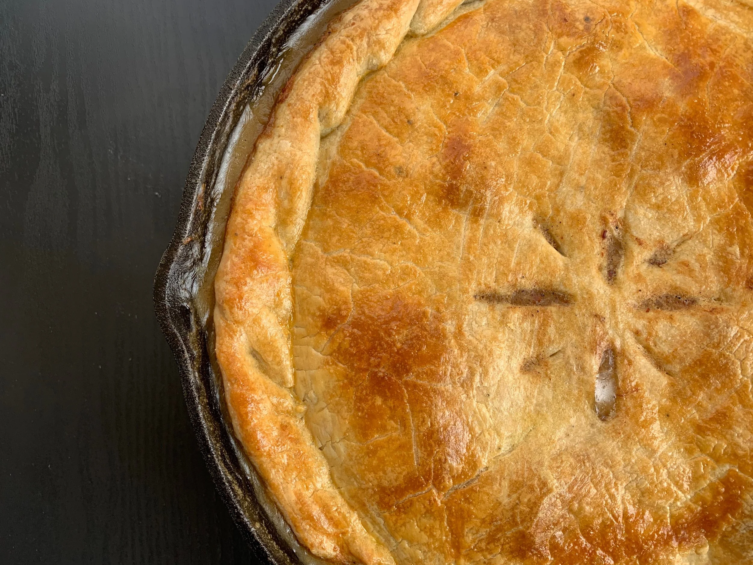 Skillet Chicken Pot Pie