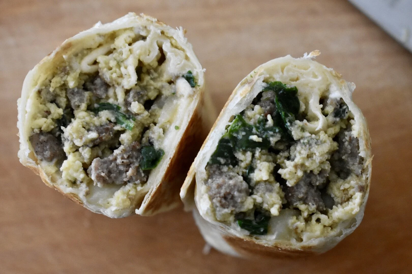 Reina's Breakfast Burritos