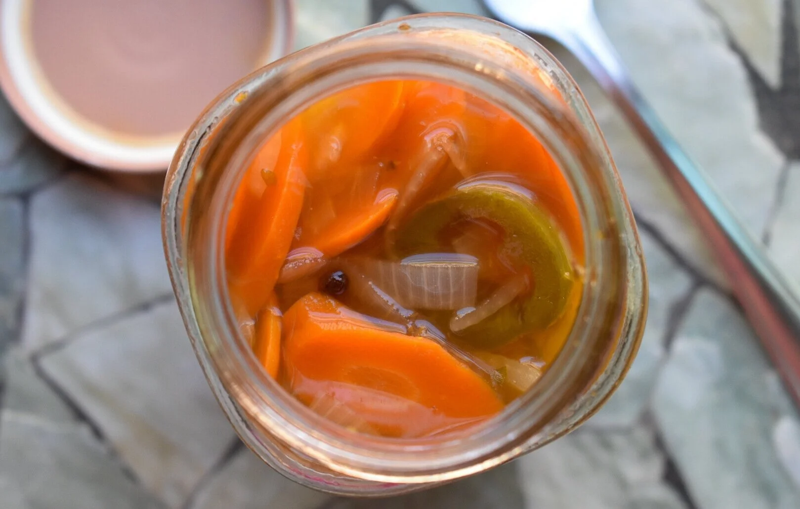 Spicy Pickled Carrots