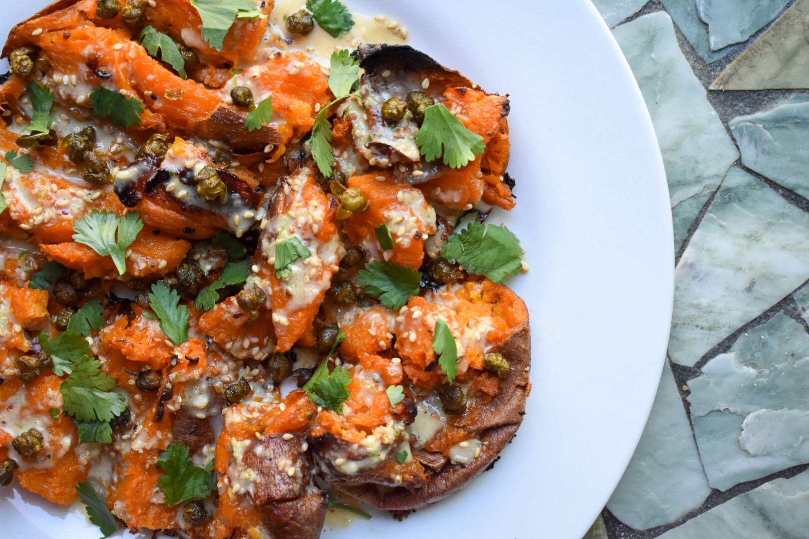 Twice-Baked Sweet Potatoes — The Sofrito Project