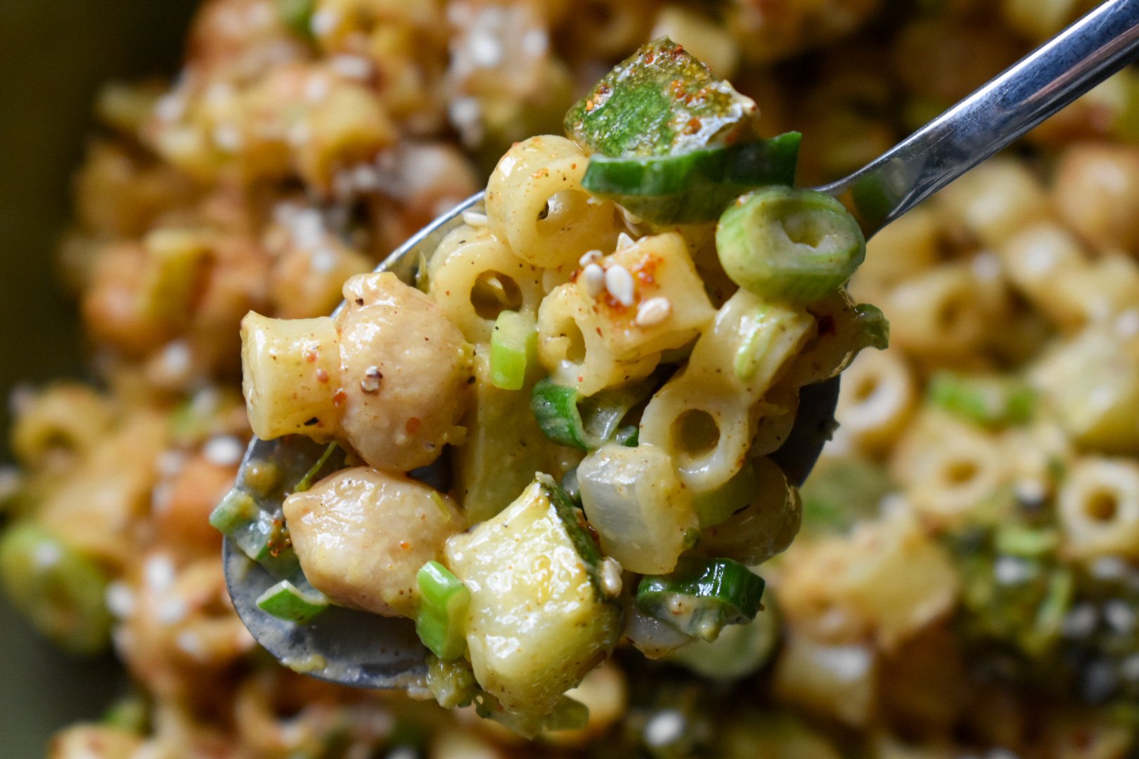 Spiced Veggie Pasta Salad