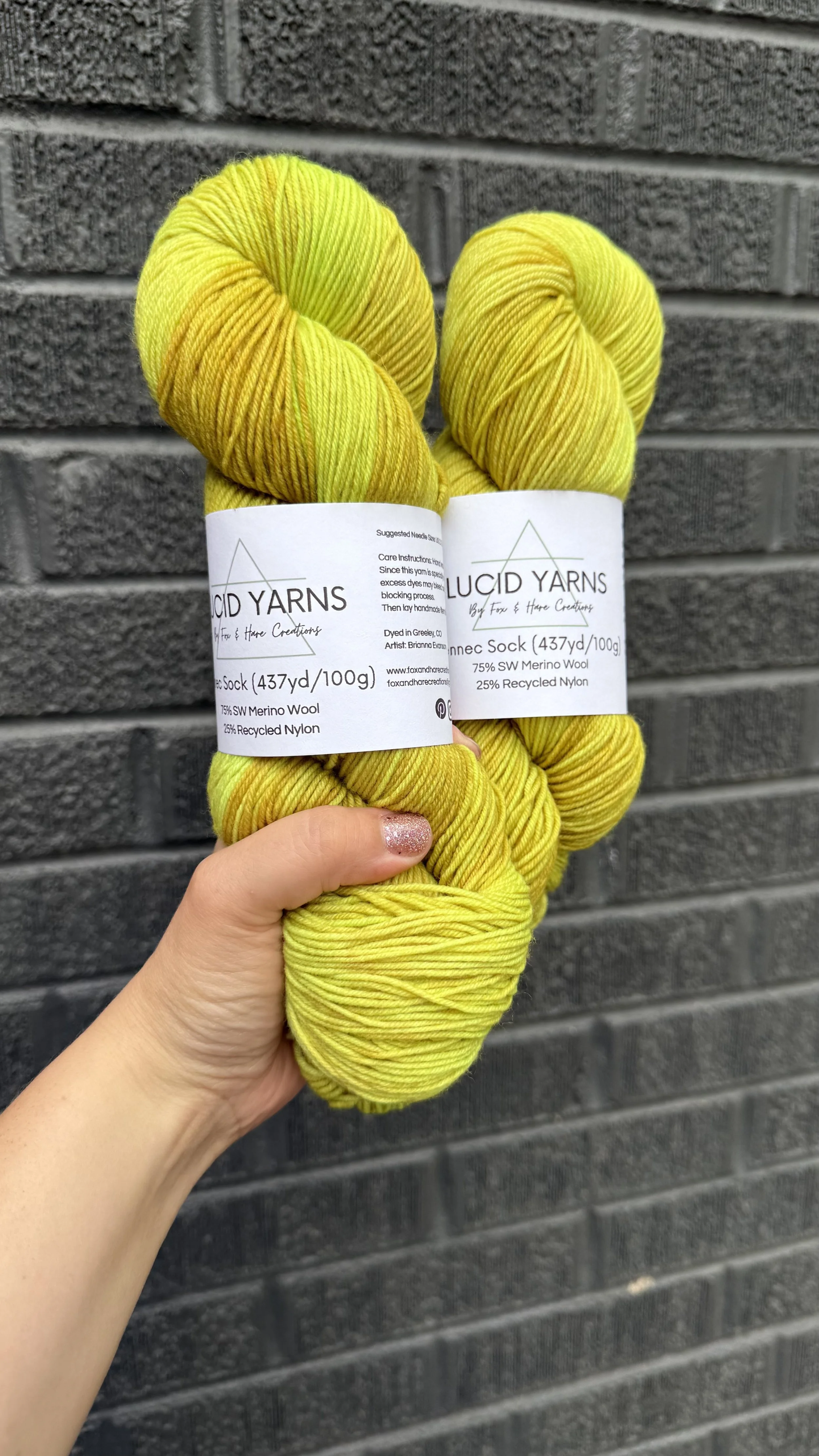 Fennec Sock | 'Absinthe'