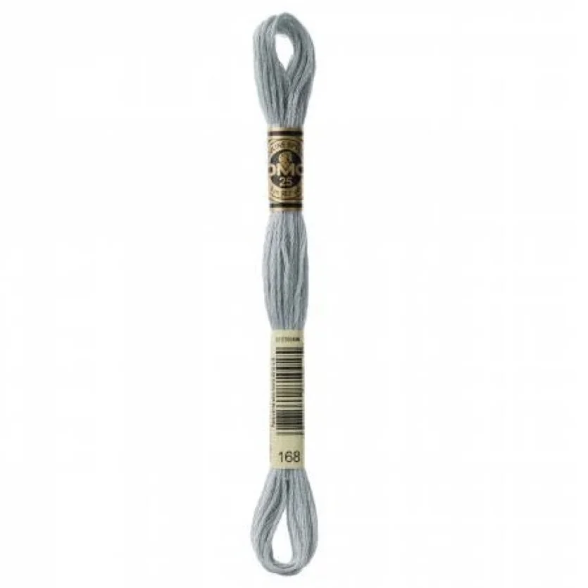 DMC Floss Very Light Pewter #0168 – Red Rock Threads.jpeg